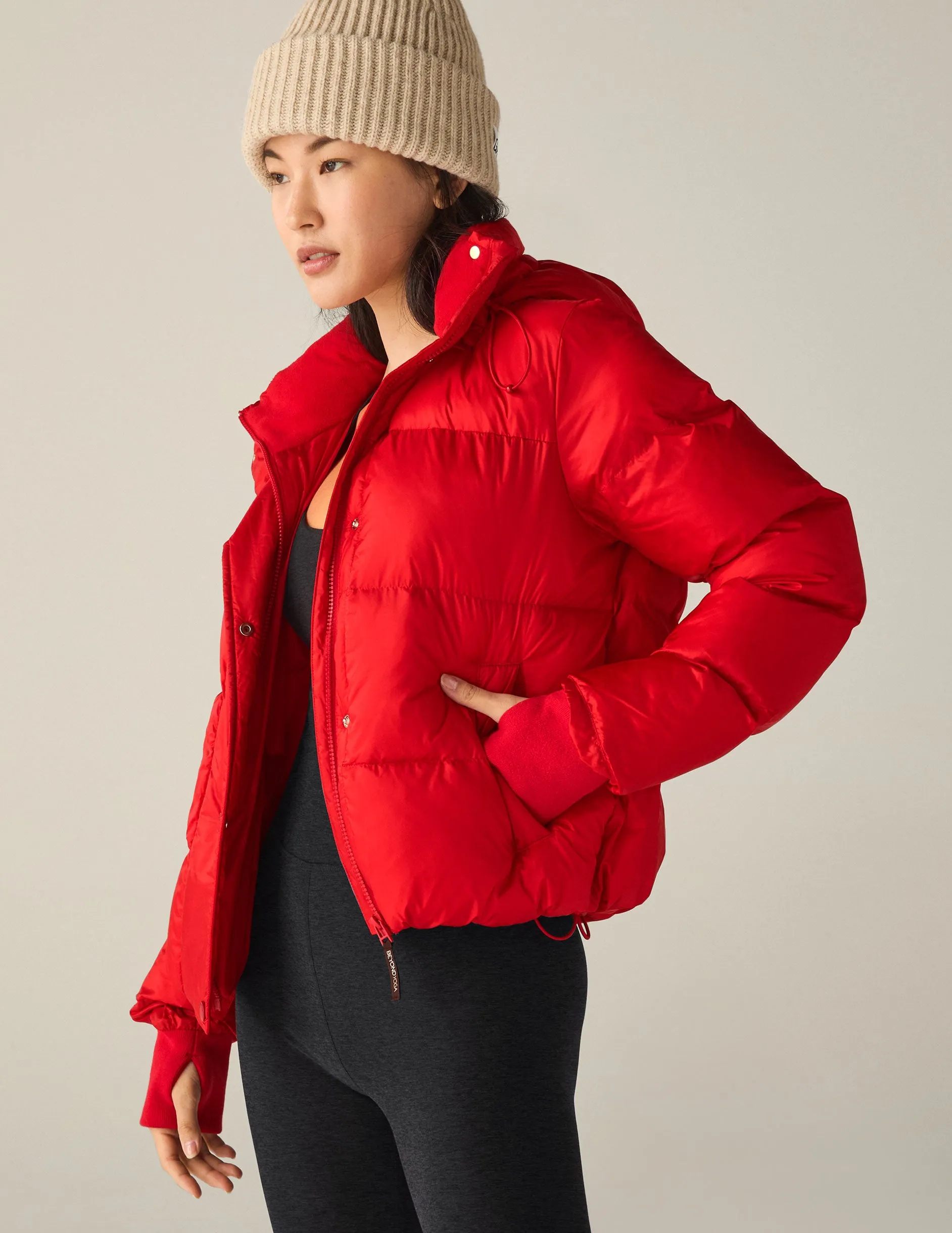 Big Cozy Hooded Puffer Jacket