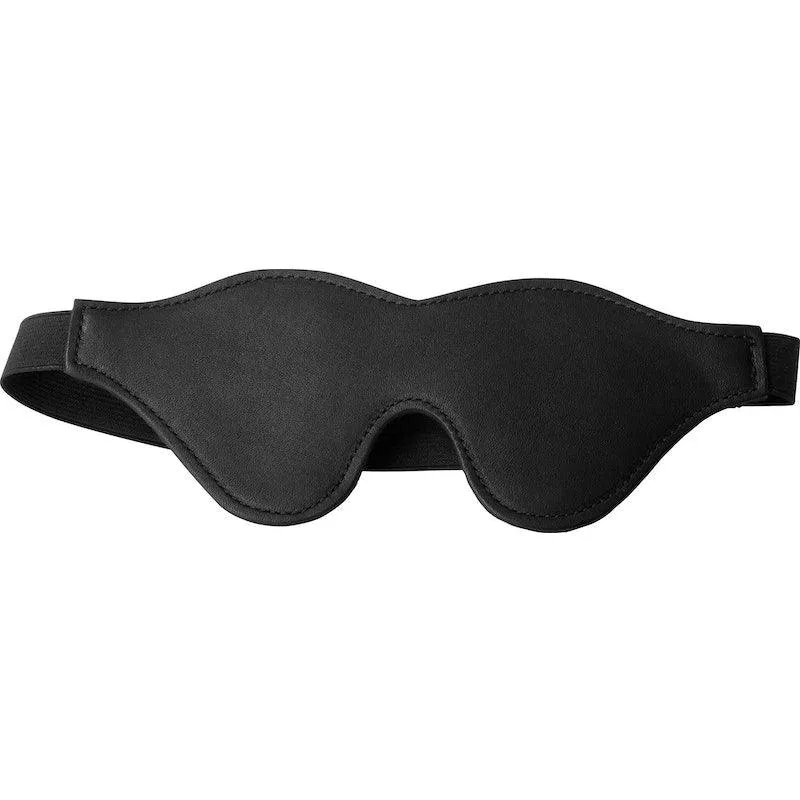 Black Fleece Lined Blindfold