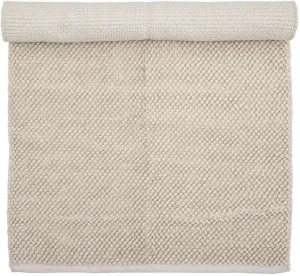 Bloomingville Madeleine Rug, White, Wool