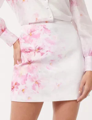 Blossom A-Line Mini Skirt