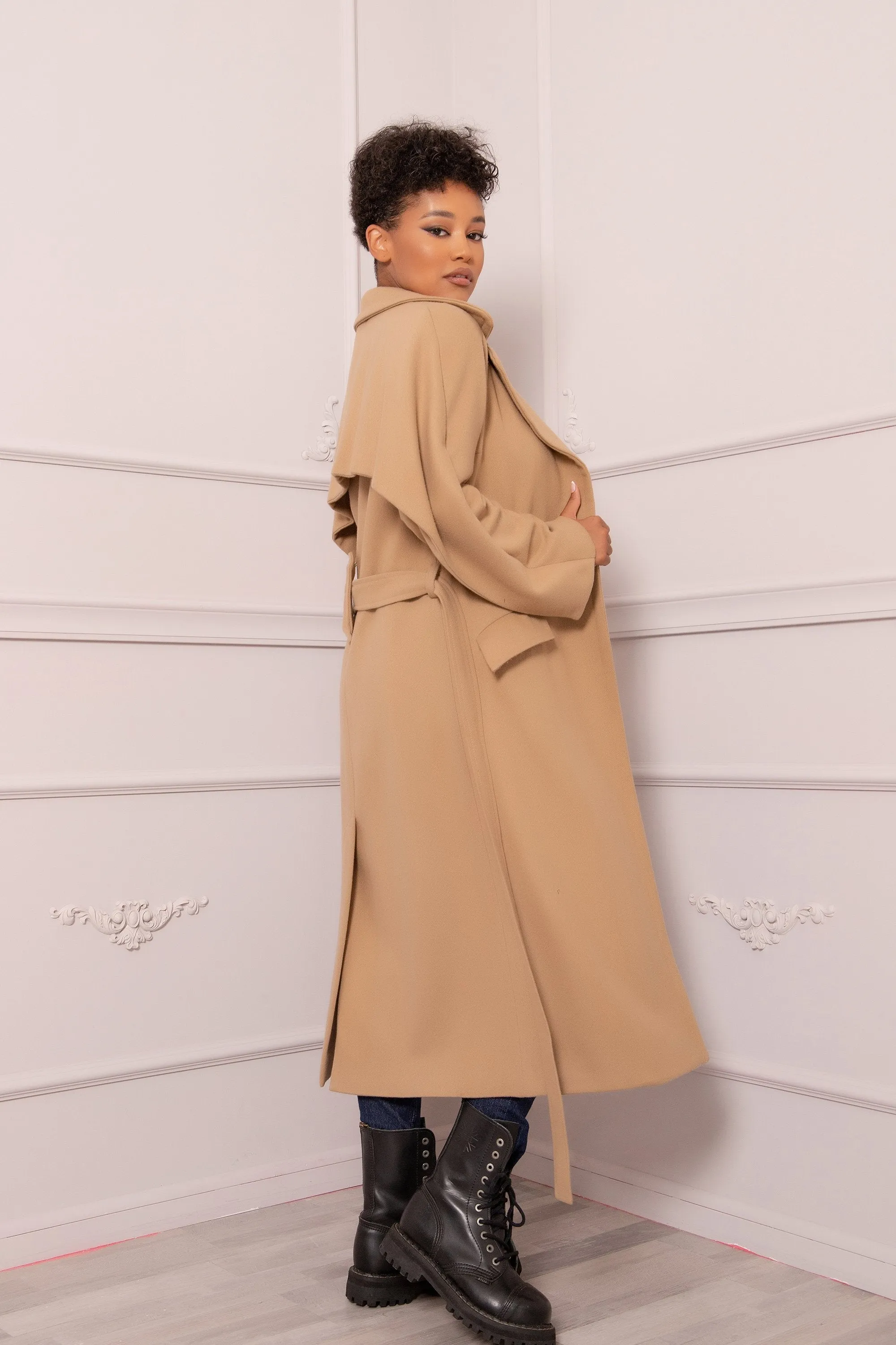 Cashmere Trench Coat