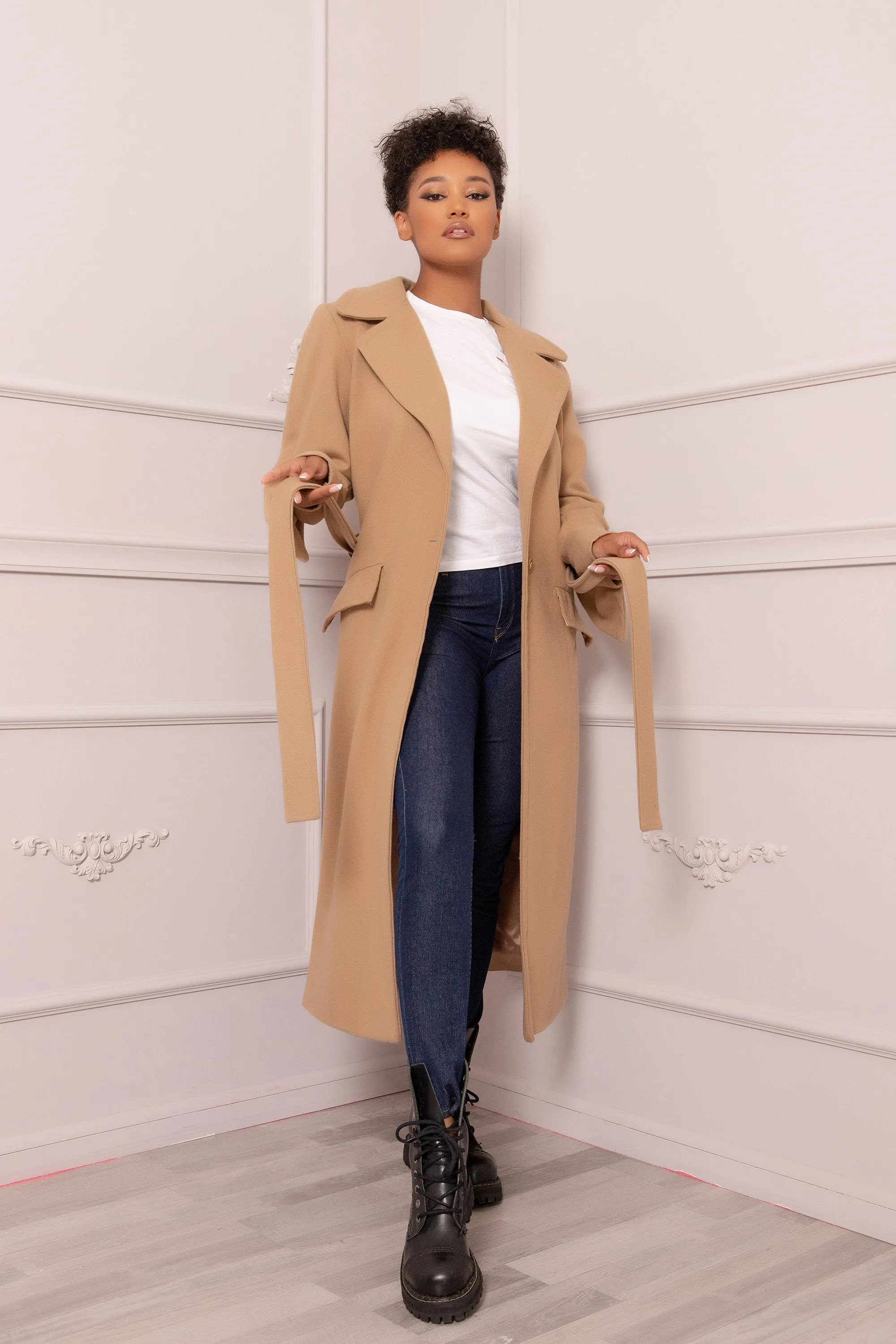 Cashmere Trench Coat