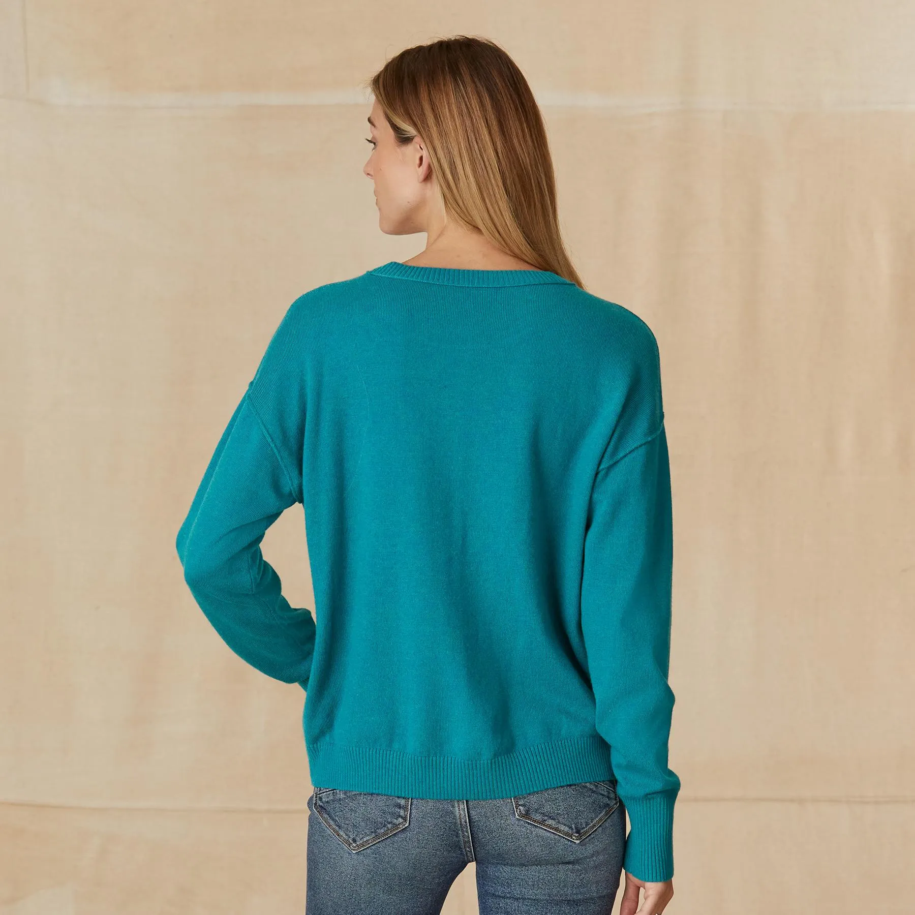 Colors Of Peace Sweater, Petite