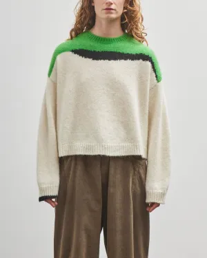 Cordera Alpaca & Suri Sweater, Bright Green