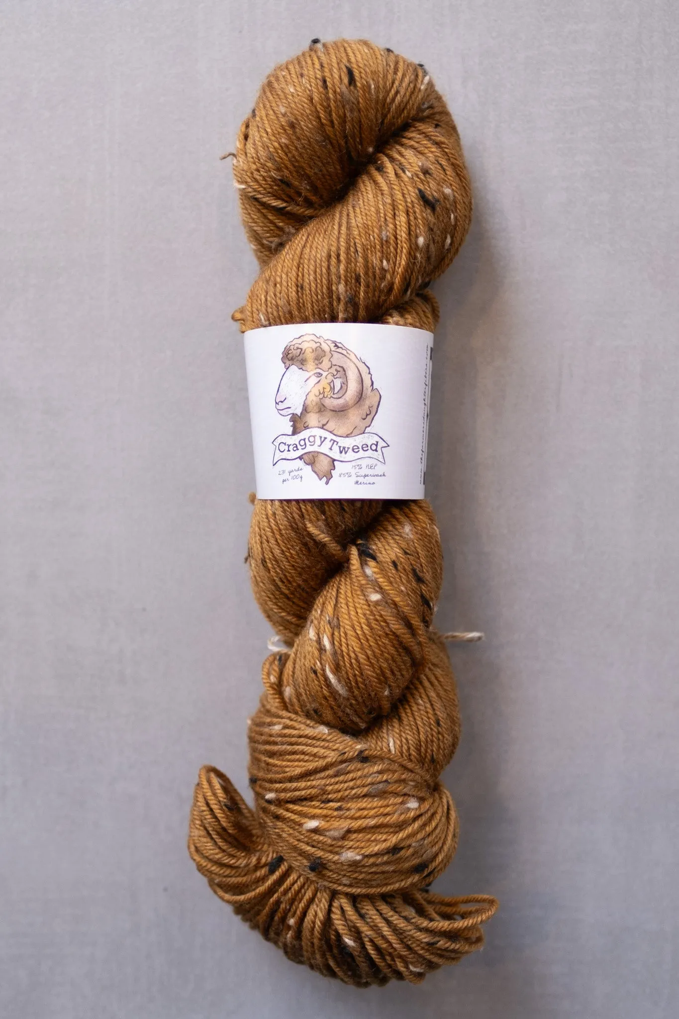 Craggy Tweed - The Farmer's Daughter Fibers