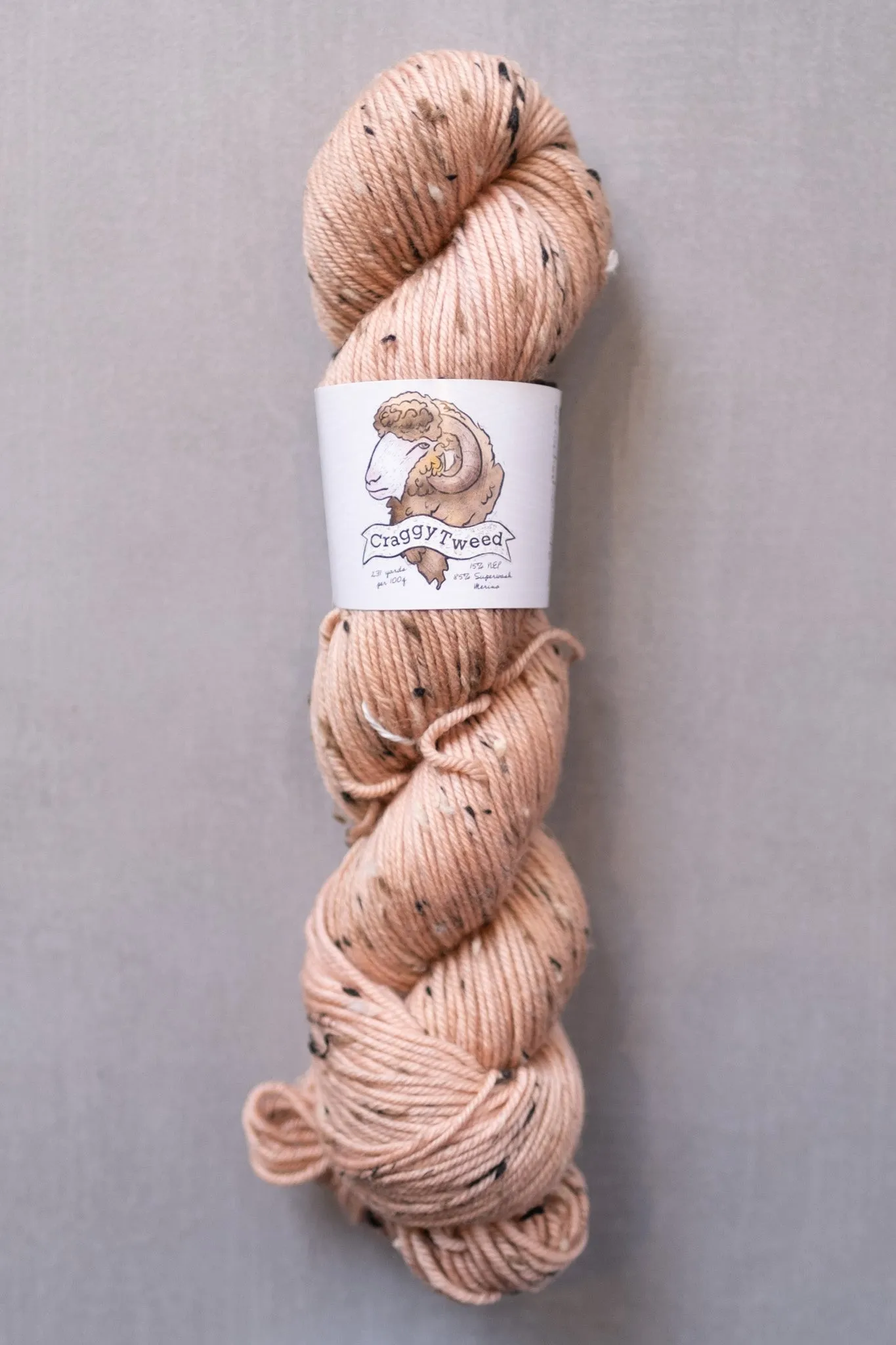 Craggy Tweed - The Farmer's Daughter Fibers