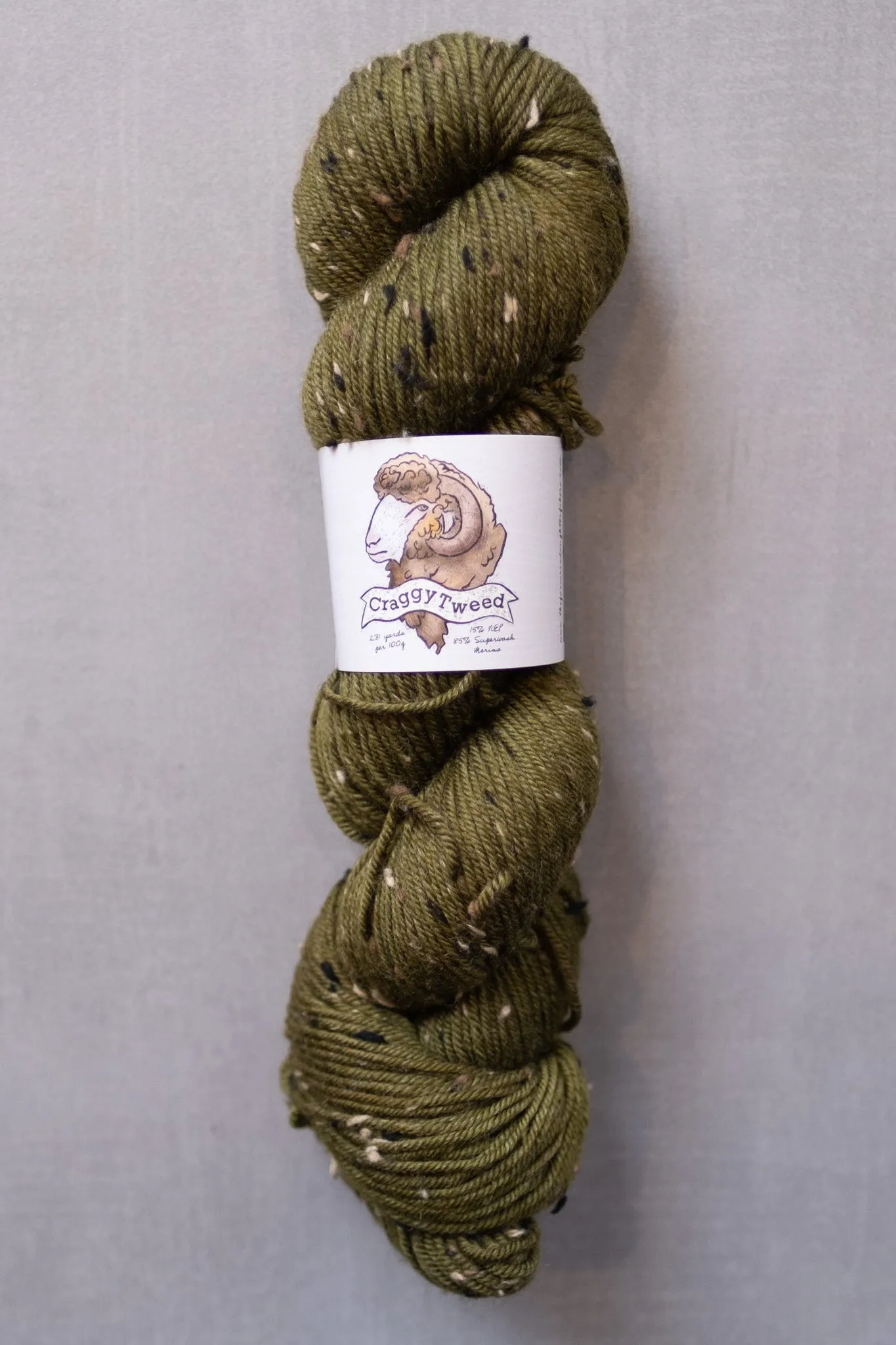 Craggy Tweed - The Farmer's Daughter Fibers