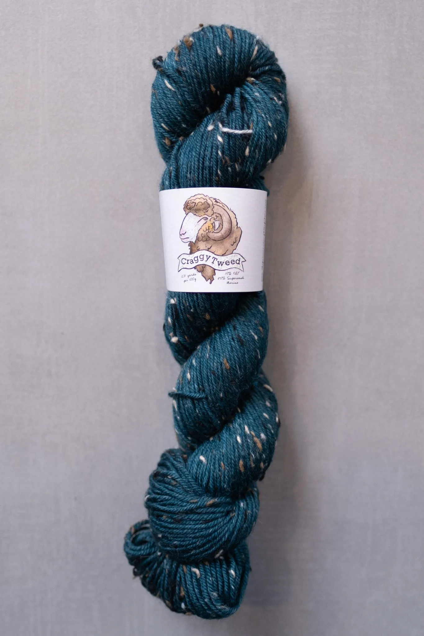 Craggy Tweed - The Farmer's Daughter Fibers