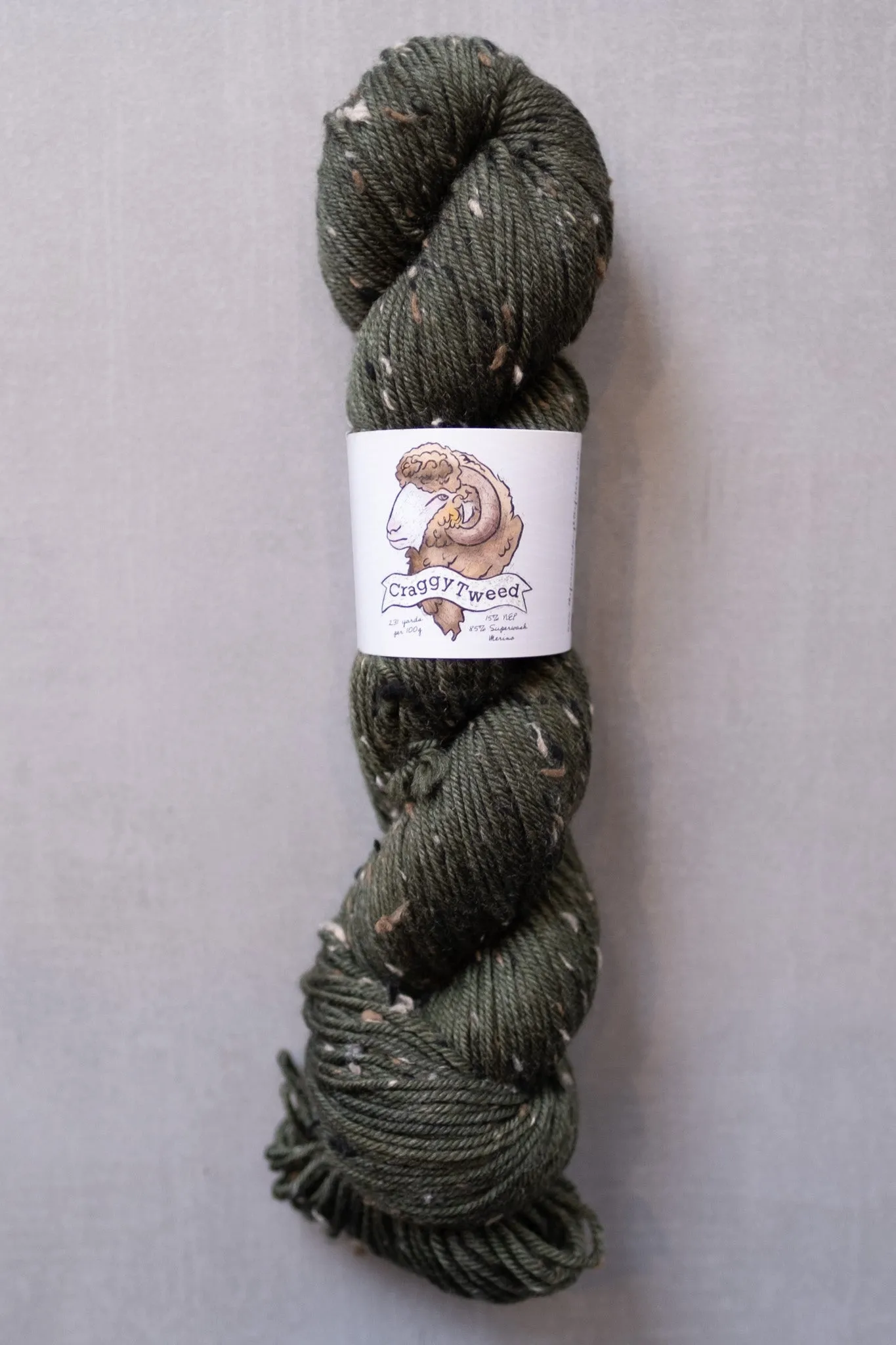 Craggy Tweed - The Farmer's Daughter Fibers