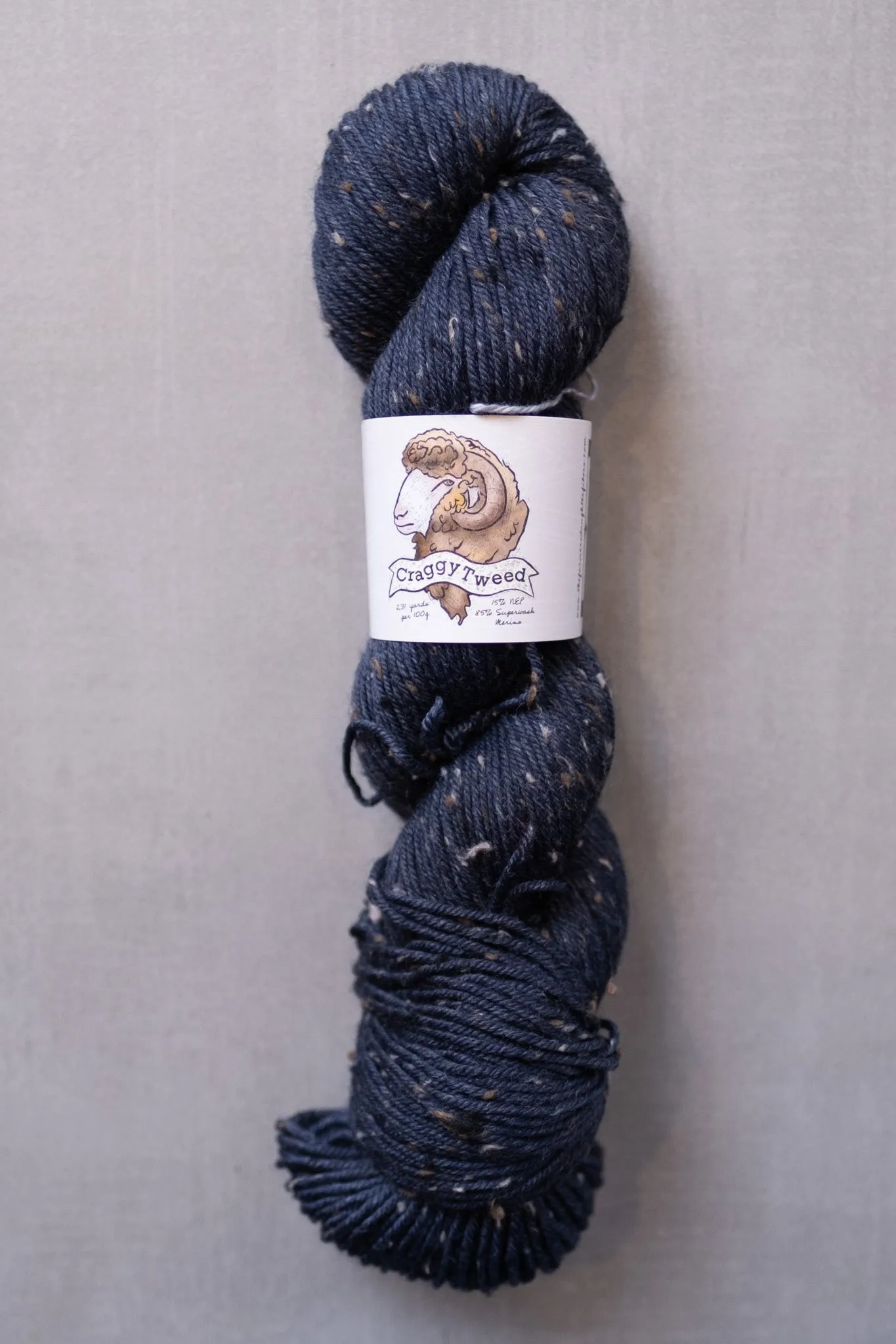 Craggy Tweed - The Farmer's Daughter Fibers