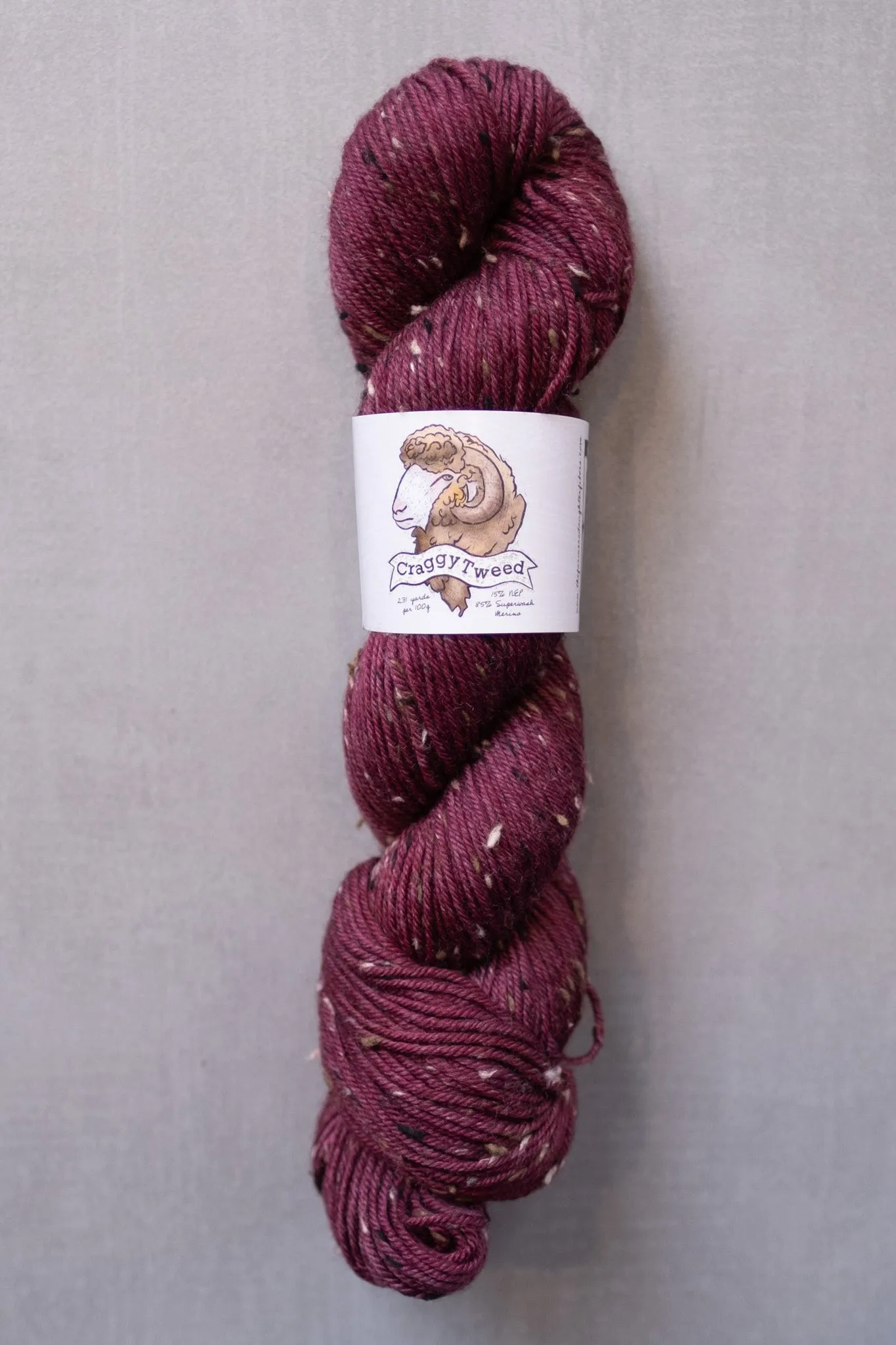 Craggy Tweed - The Farmer's Daughter Fibers