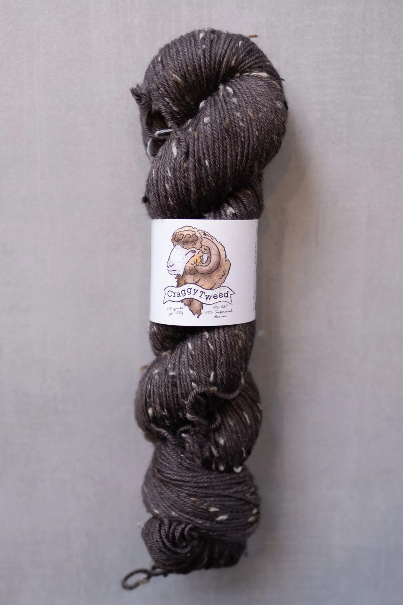 Craggy Tweed - The Farmer's Daughter Fibers