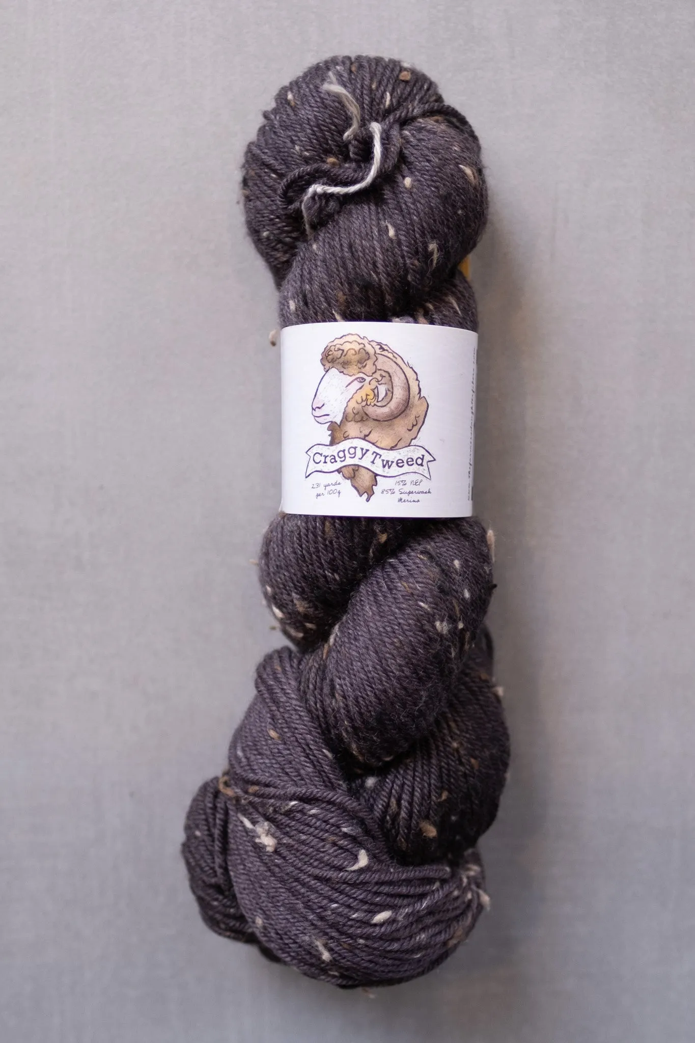 Craggy Tweed - The Farmer's Daughter Fibers