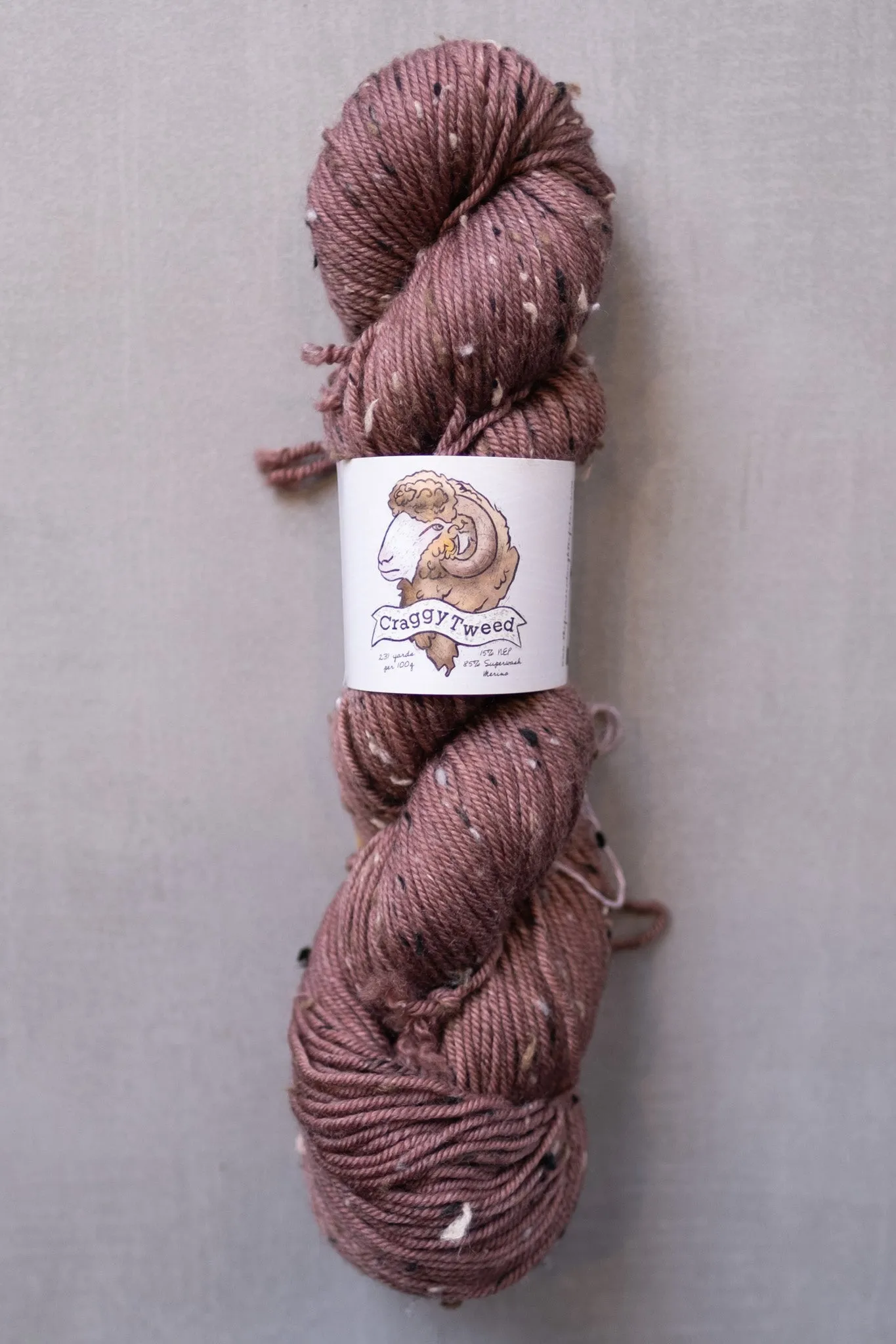 Craggy Tweed - The Farmer's Daughter Fibers