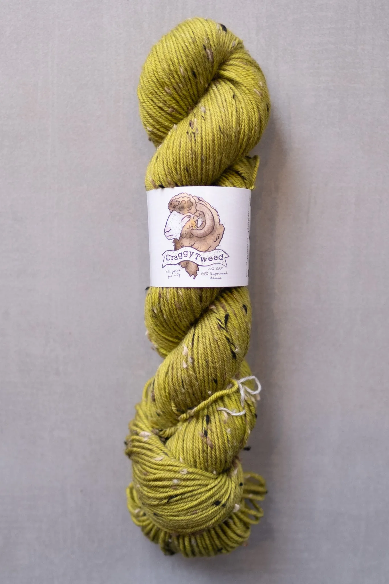 Craggy Tweed - The Farmer's Daughter Fibers