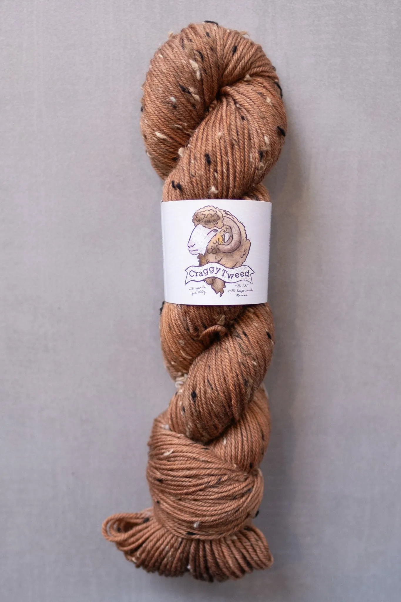 Craggy Tweed - The Farmer's Daughter Fibers