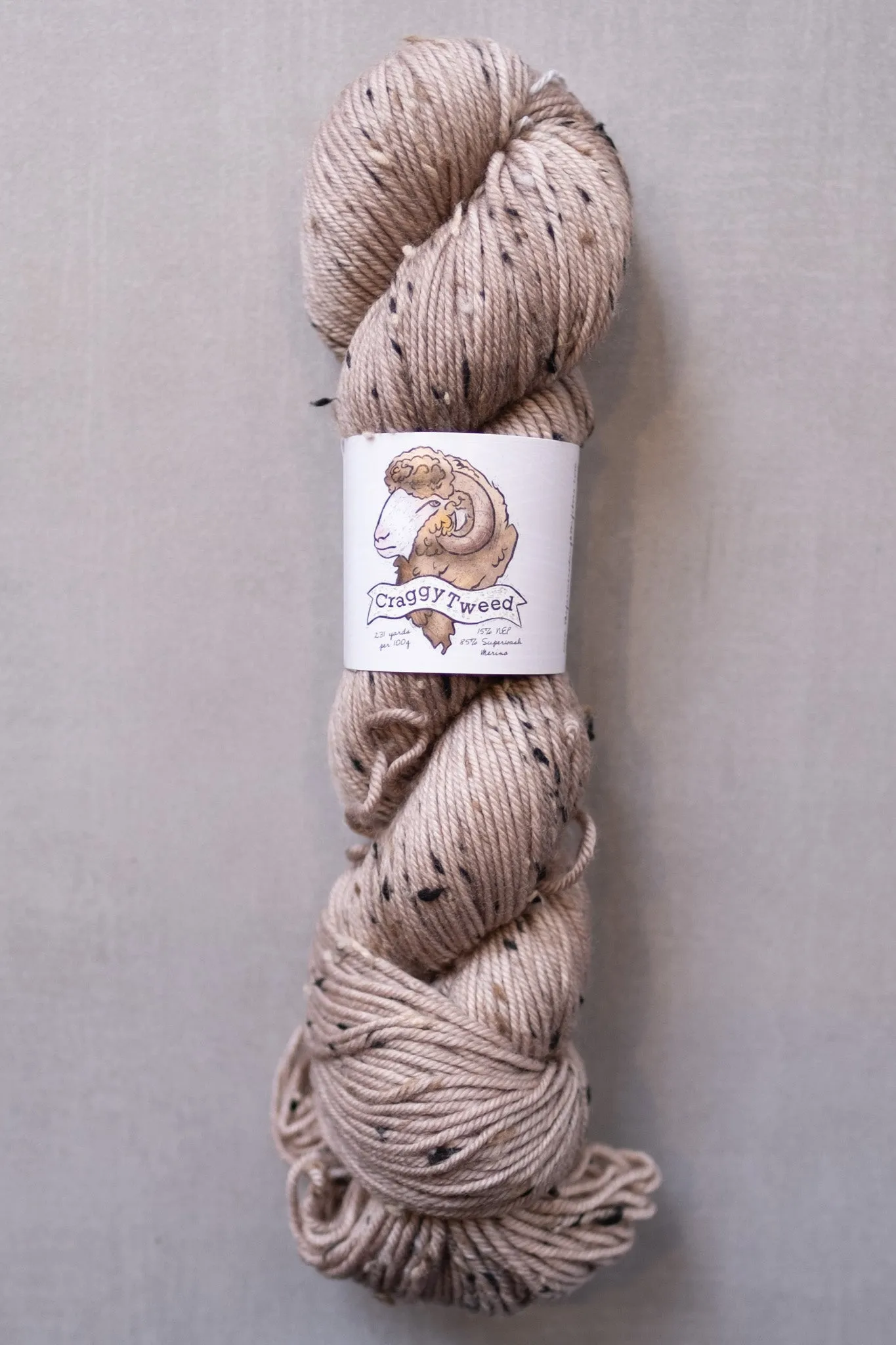 Craggy Tweed - The Farmer's Daughter Fibers