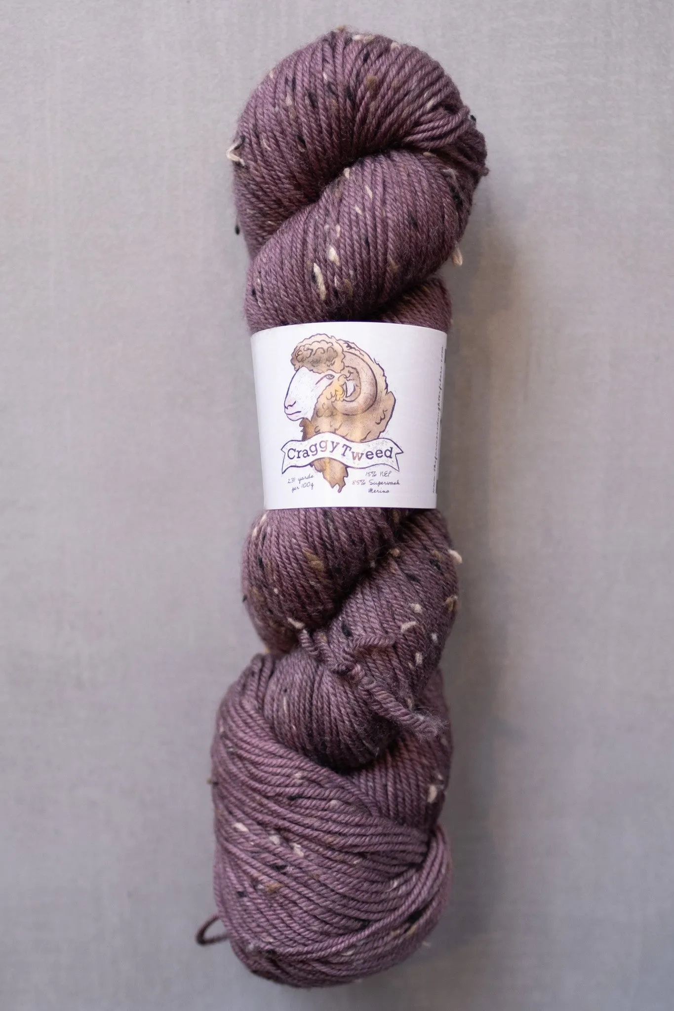 Craggy Tweed - The Farmer's Daughter Fibers