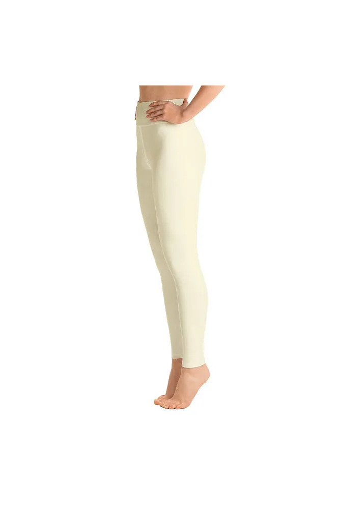 Cream Yoga Leggings