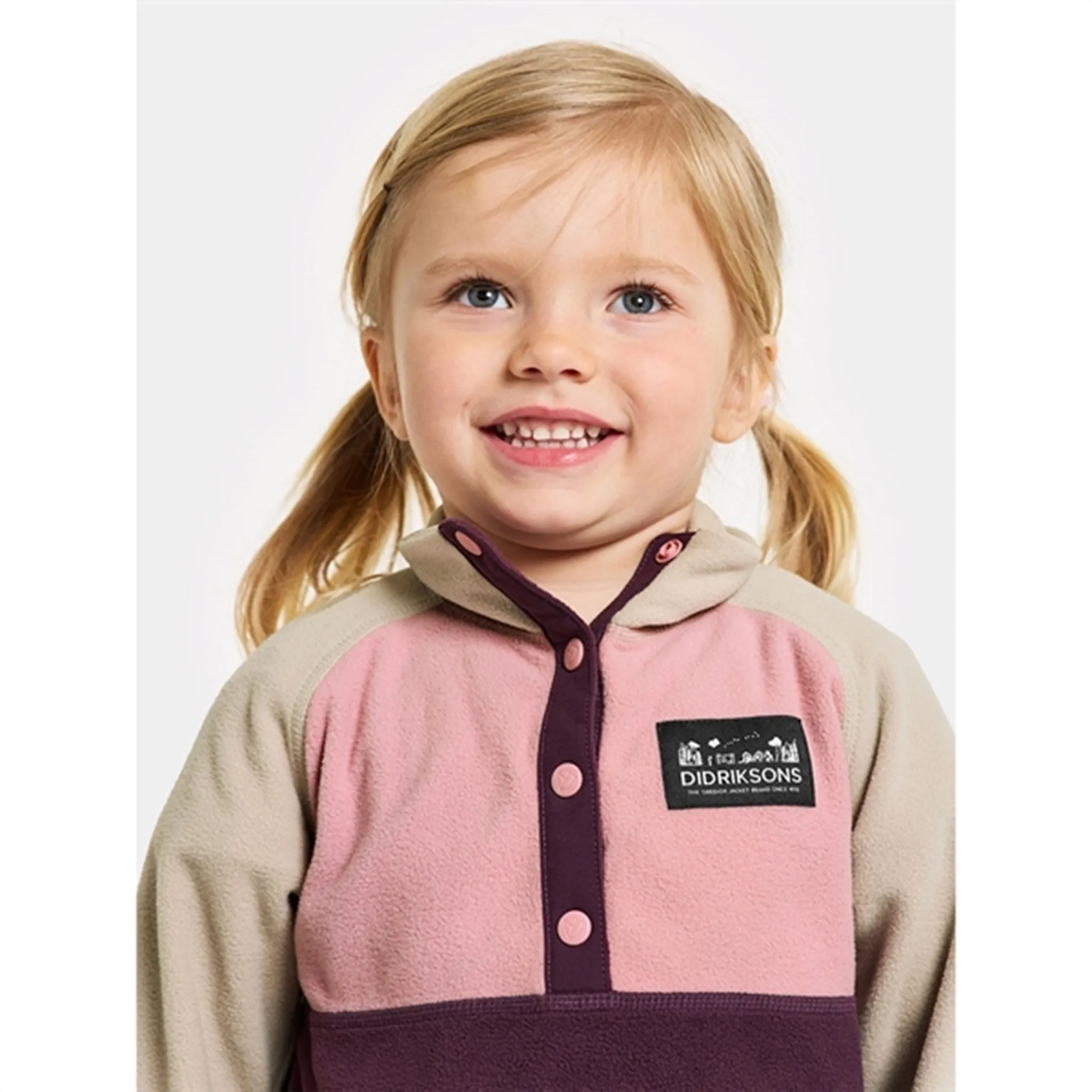 Didriksons Plumb Monte Kids Fleece Jacket