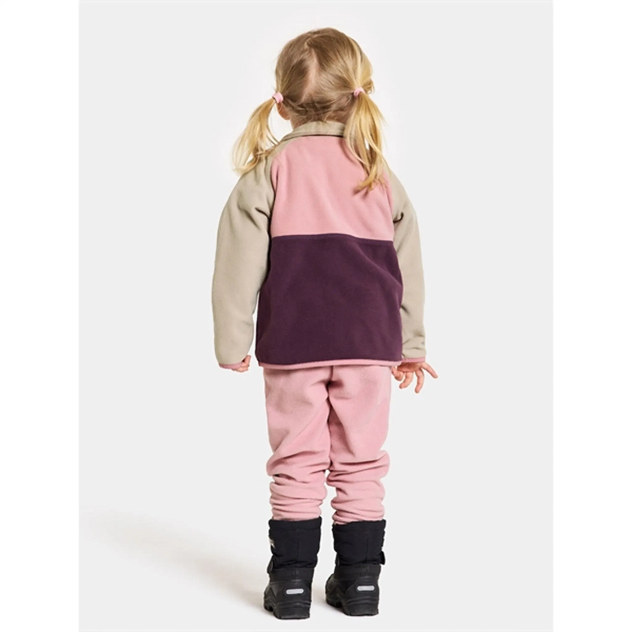 Didriksons Plumb Monte Kids Fleece Jacket