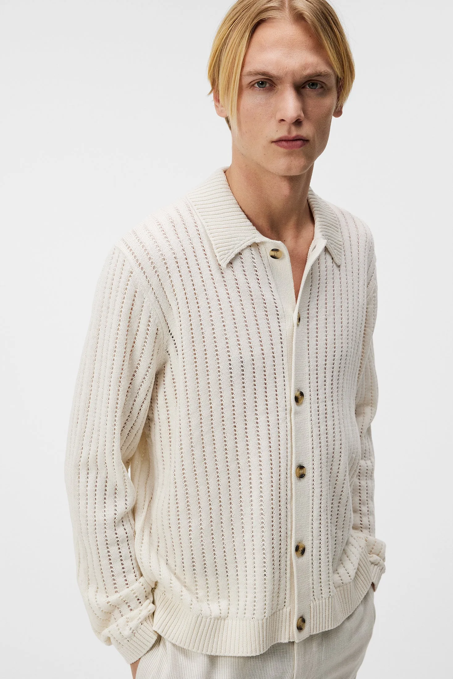 Edmondo Collar Cardigan