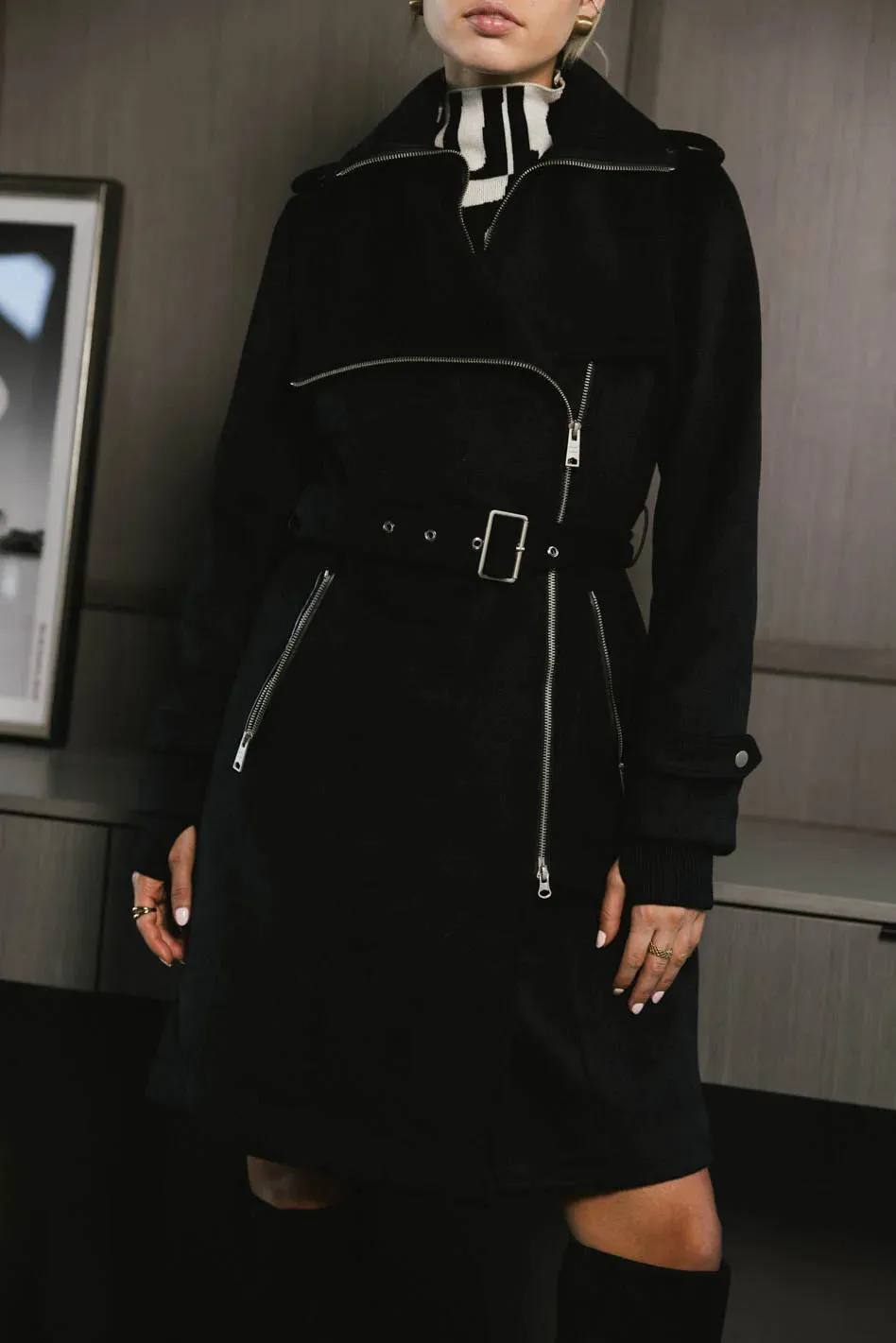 Fér Böhme Wool Trench Coat