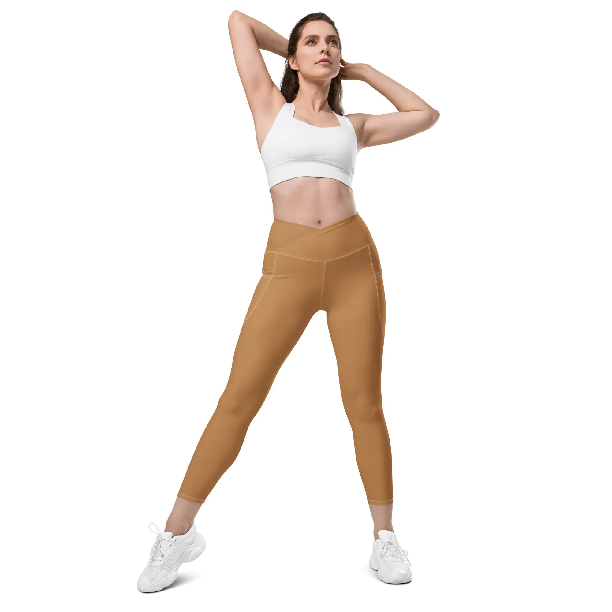 Humble Sportswear™ Nude Brown Pocket Leggings