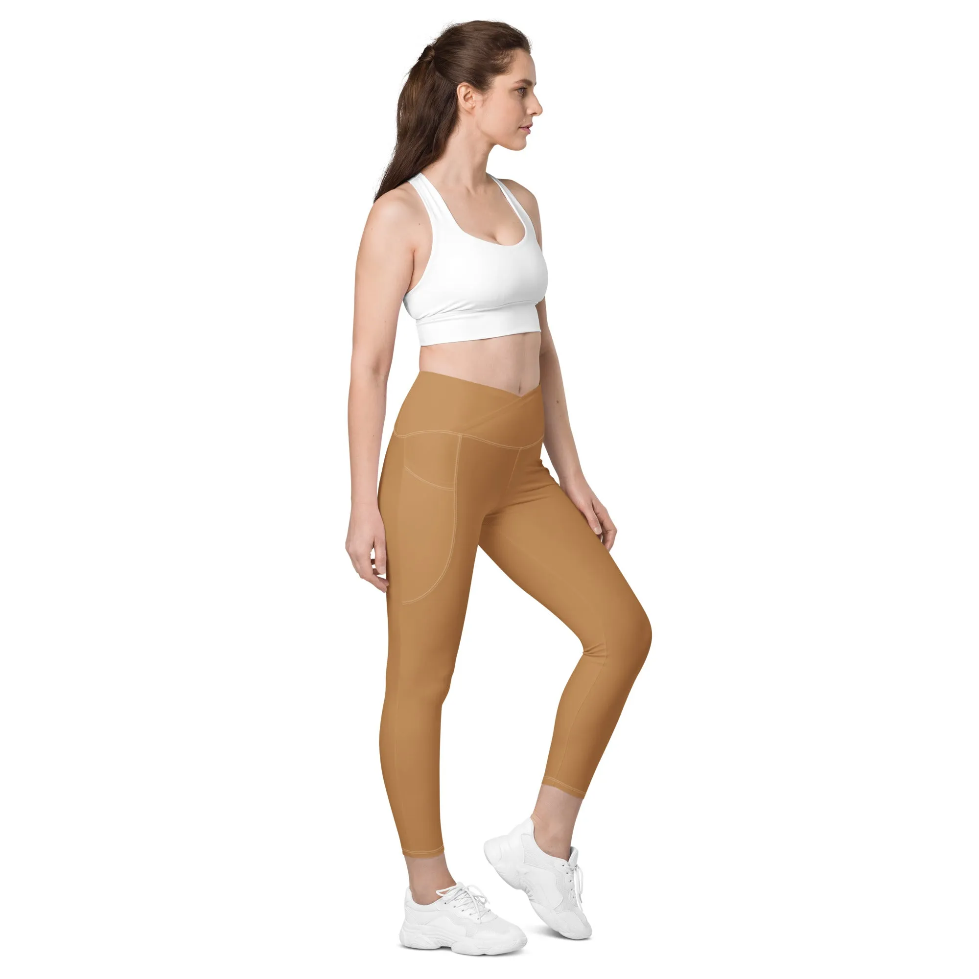 Humble Sportswear™ Nude Brown Pocket Leggings