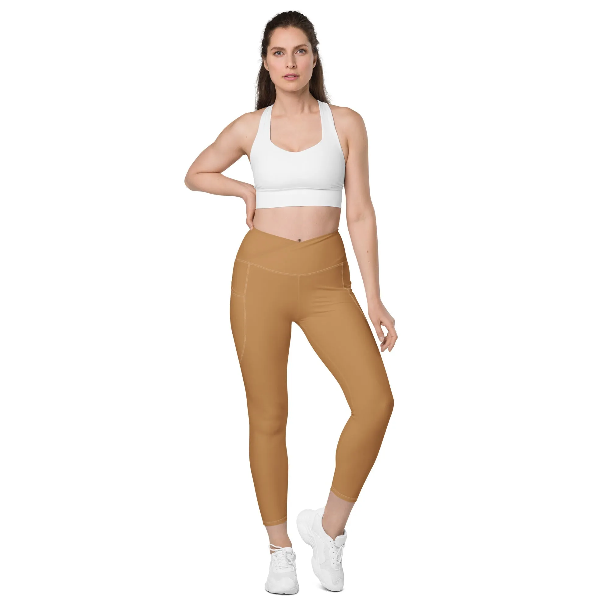 Humble Sportswear™ Nude Brown Pocket Leggings