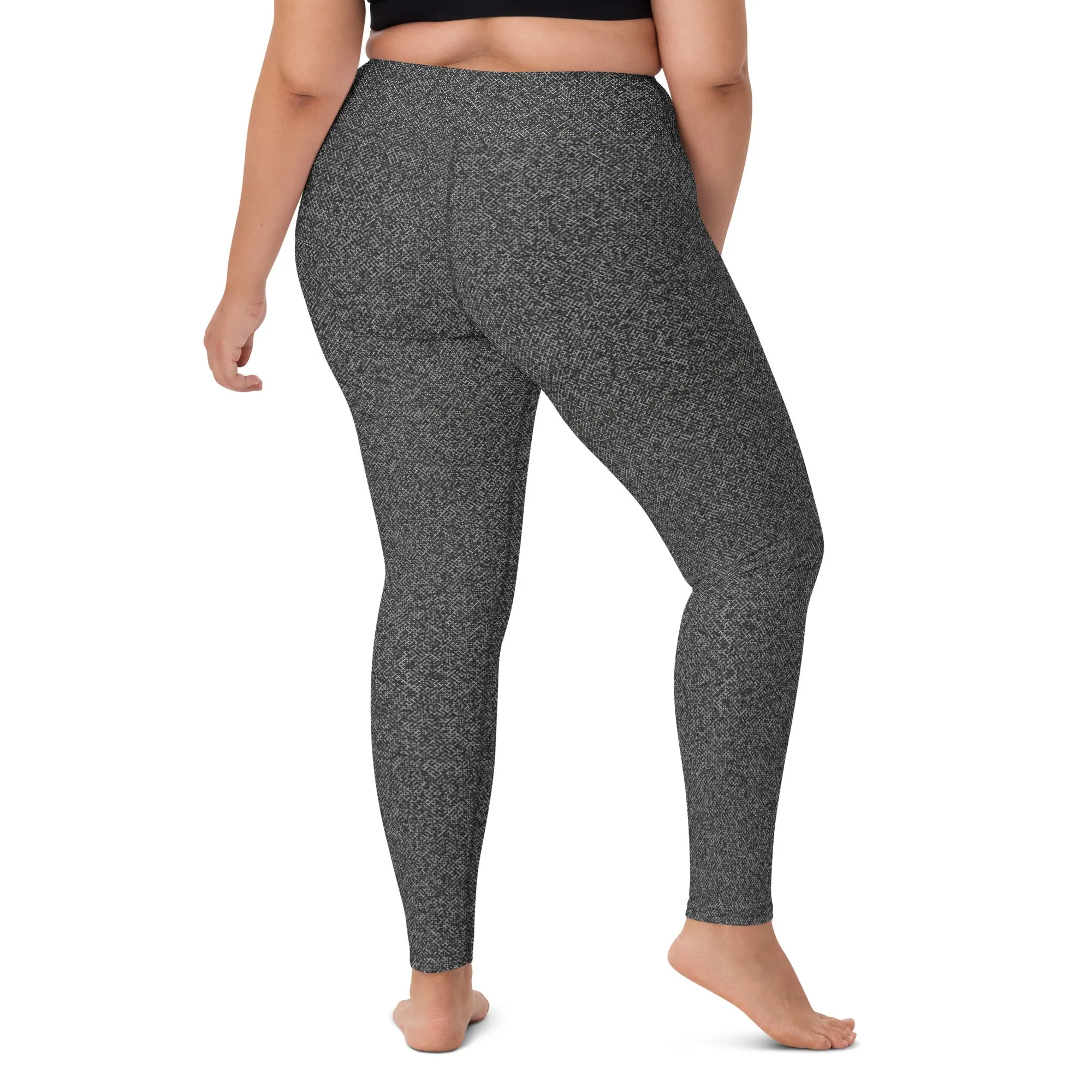 Humble Sportswear™ Pattens Grey High Waist Leggings