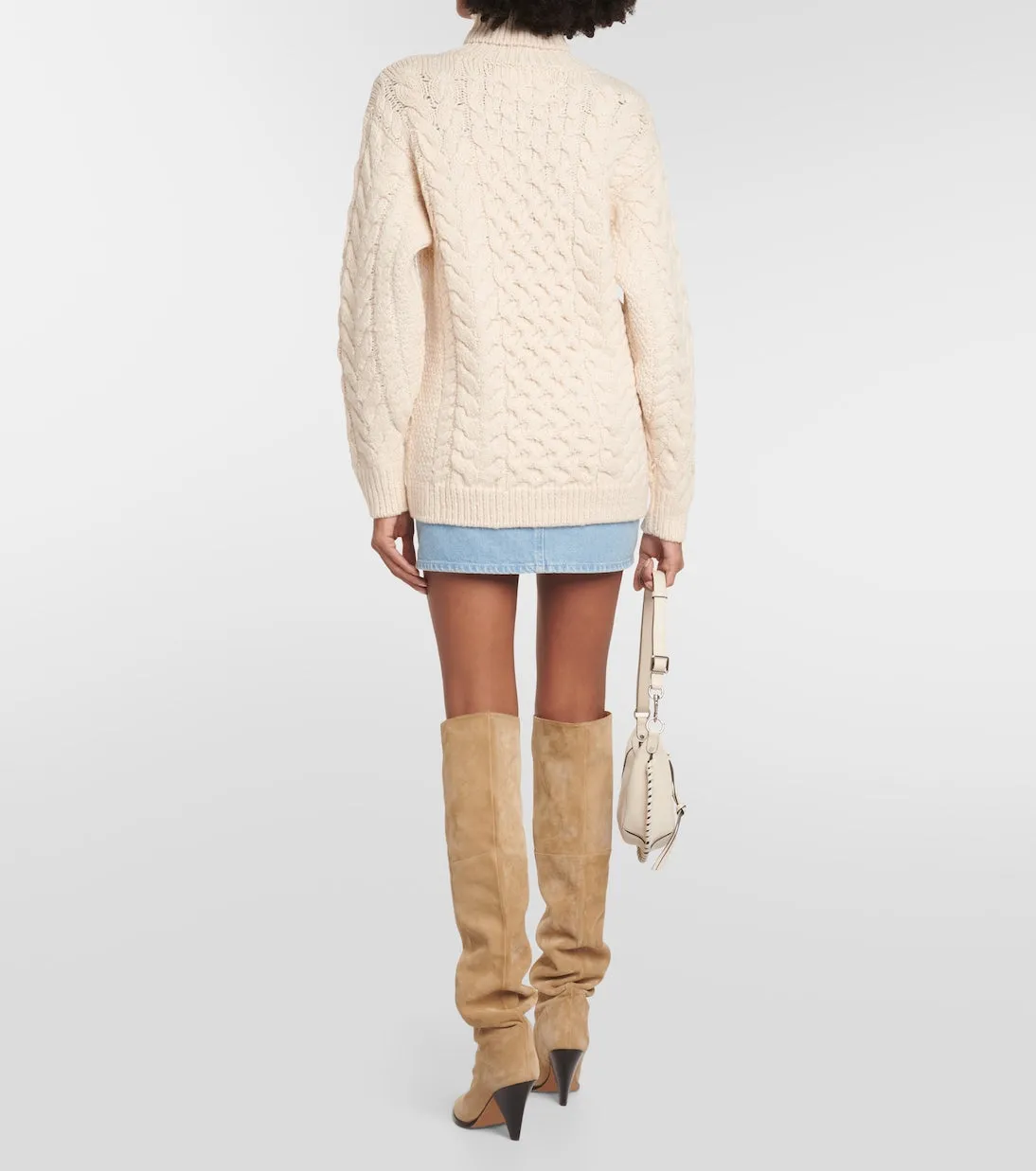 Jade Marant Etoile turtleneck sweater, white