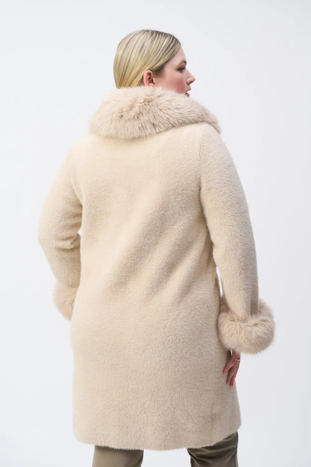 Joseph Ribkoff Sweater Coat 243923-CHMP Champagne