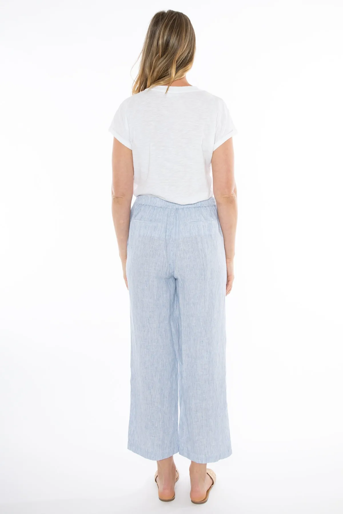 Jump - Core Stripe Pant Denim/White | J7162A