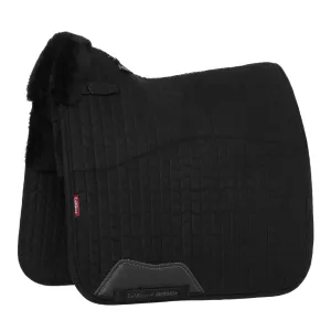 LeMieux Merino  Half Lined Dressage Pad - Black