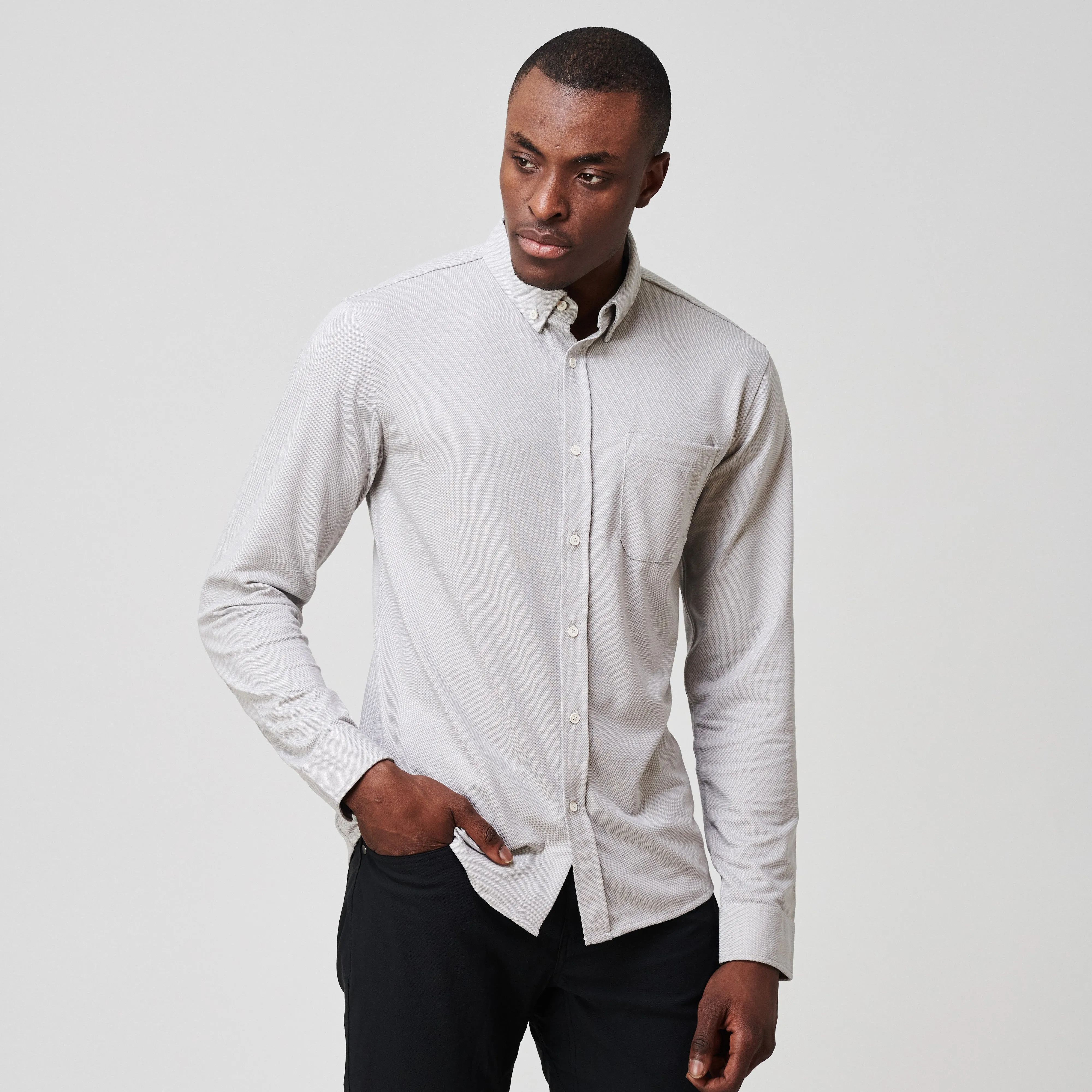 Limitless Merino Button-Down