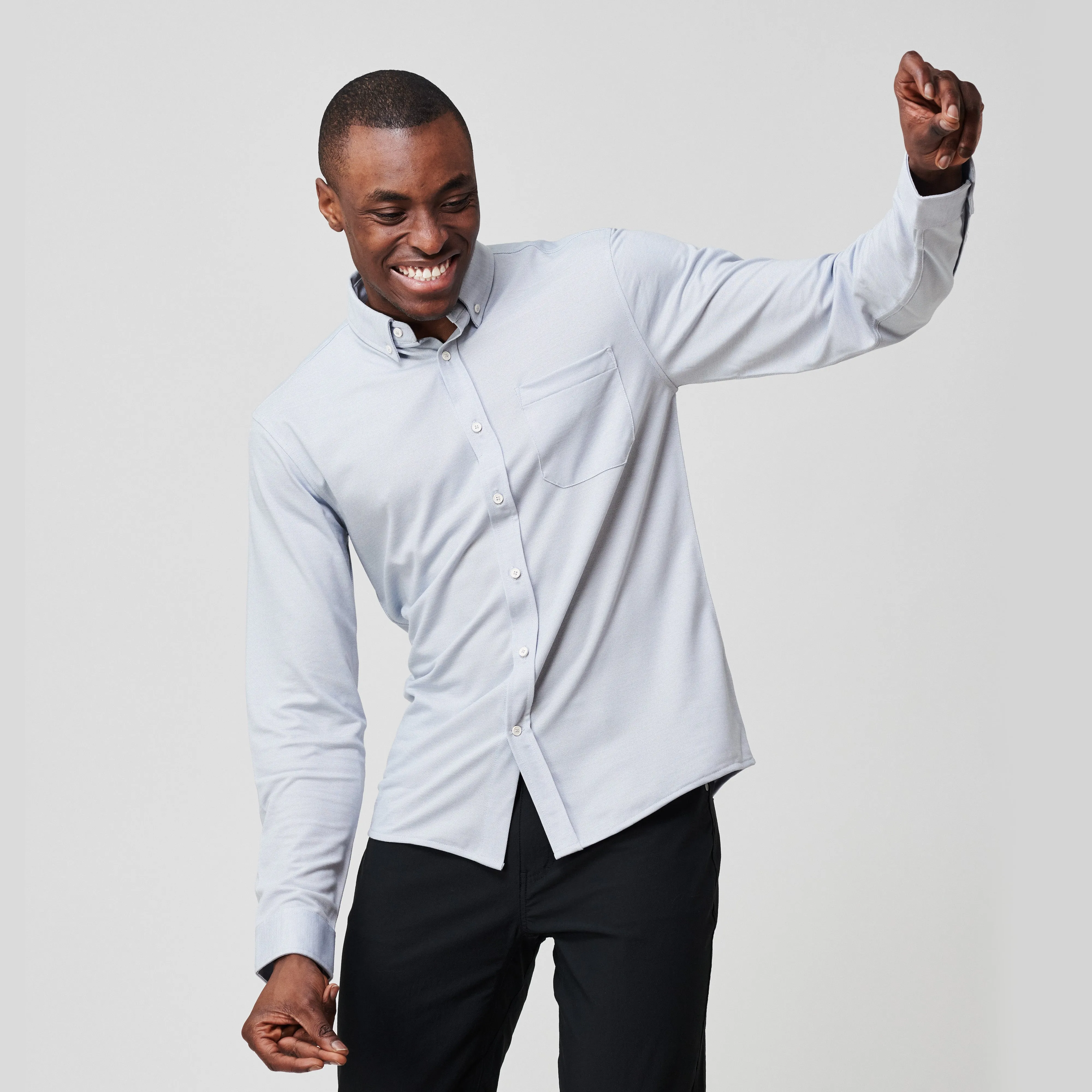 Limitless Merino Button-Down