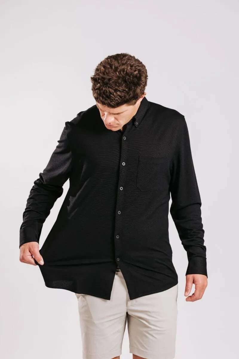 Limitless Merino Button-Down