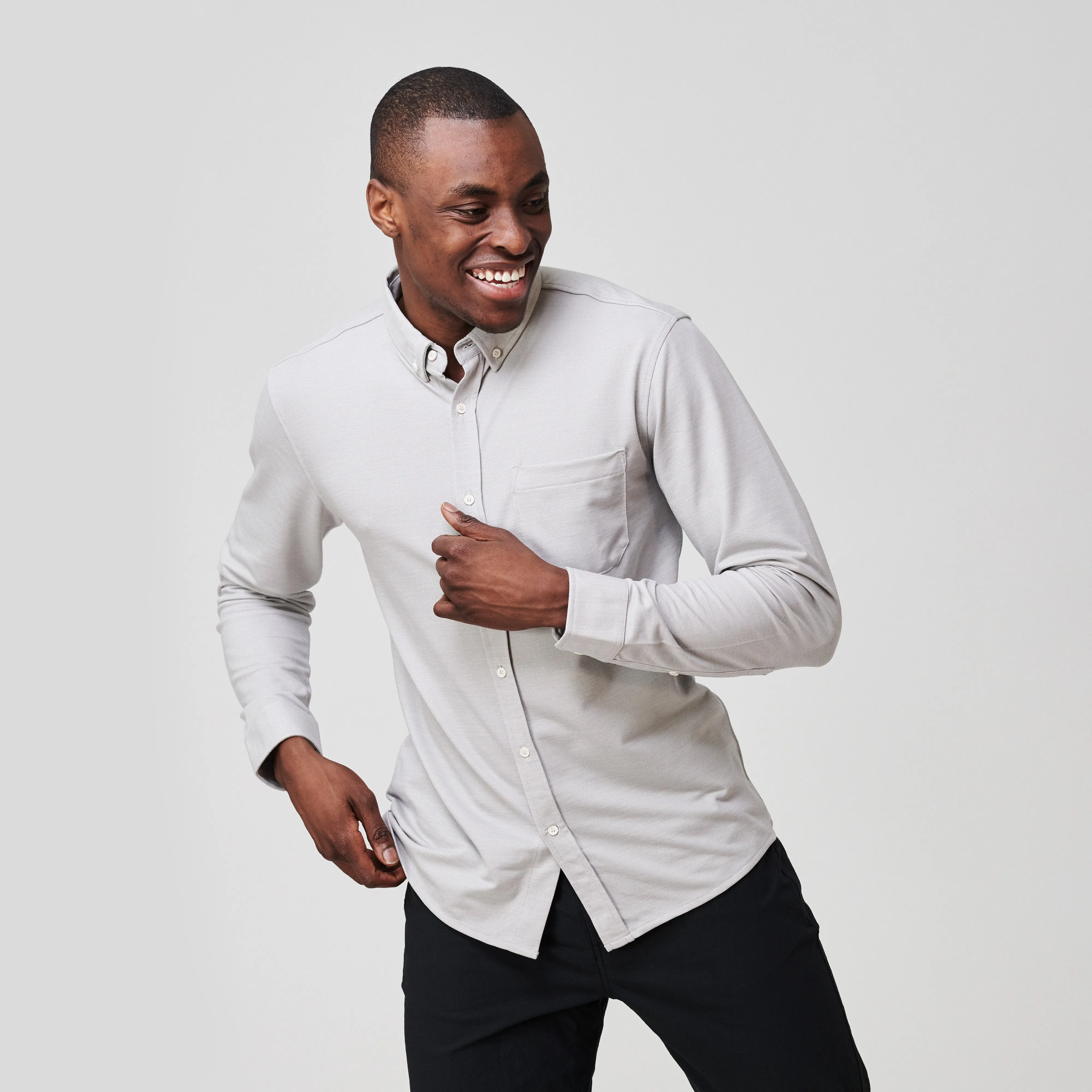 Limitless Merino Button-Down