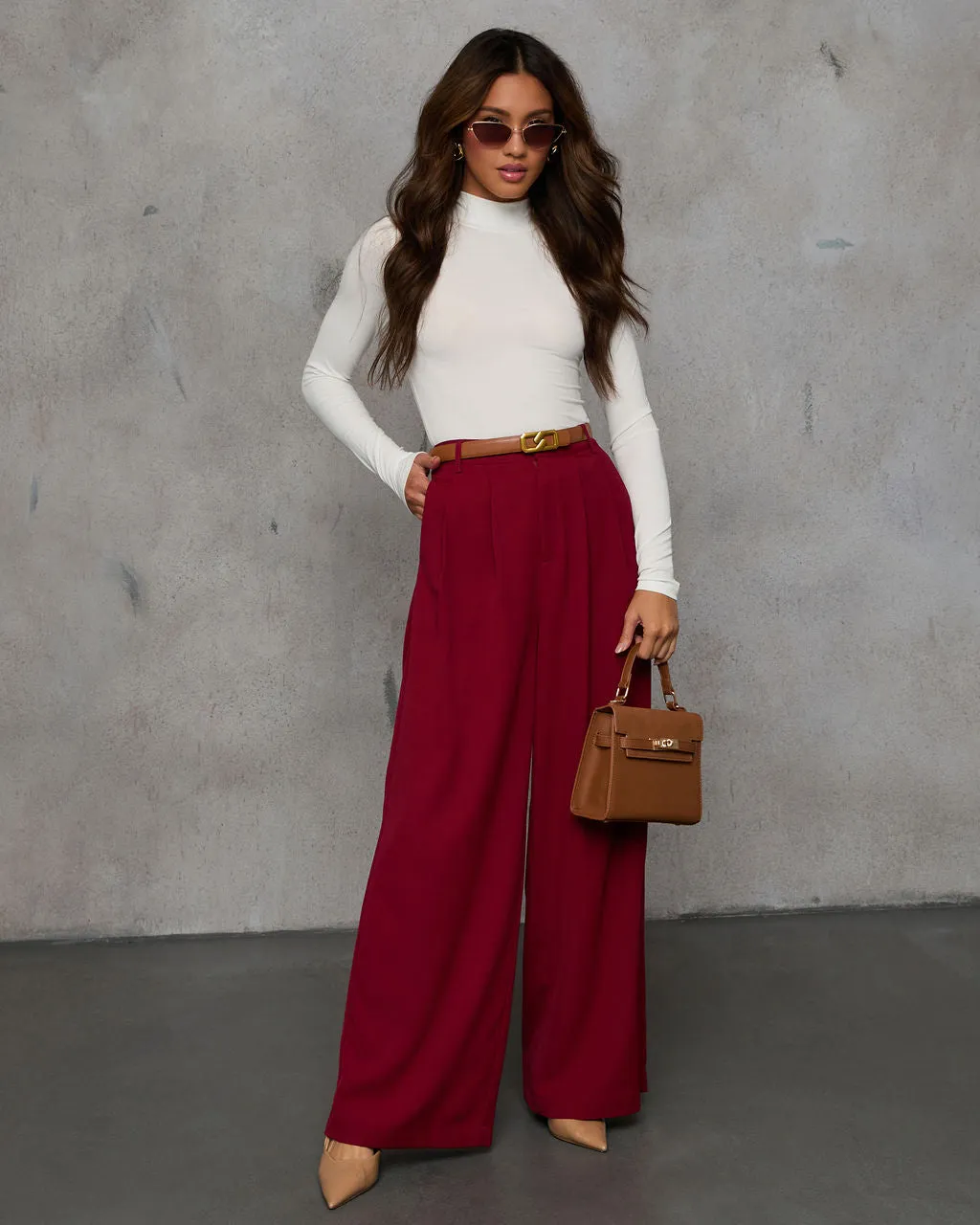 Madrigal Pocketed Wide Leg Pants