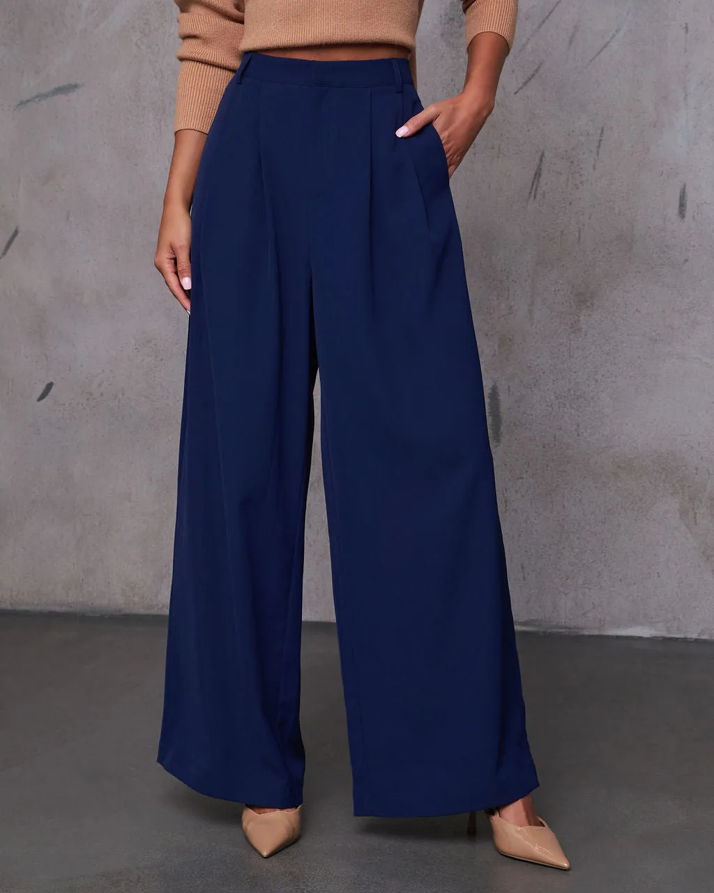 Madrigal Pocketed Wide Leg Pants