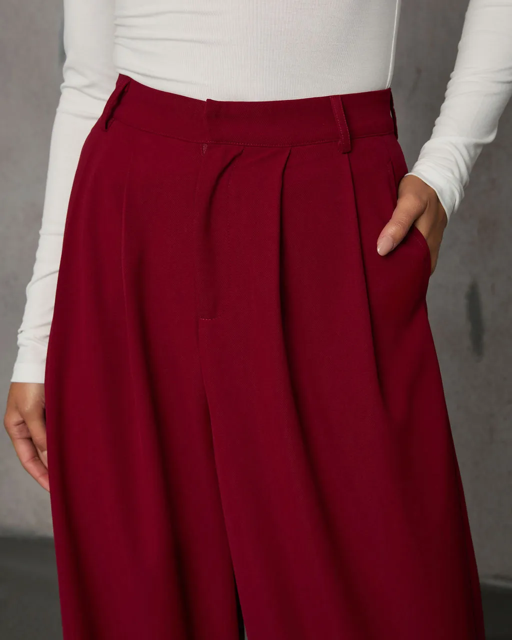 Madrigal Pocketed Wide Leg Pants