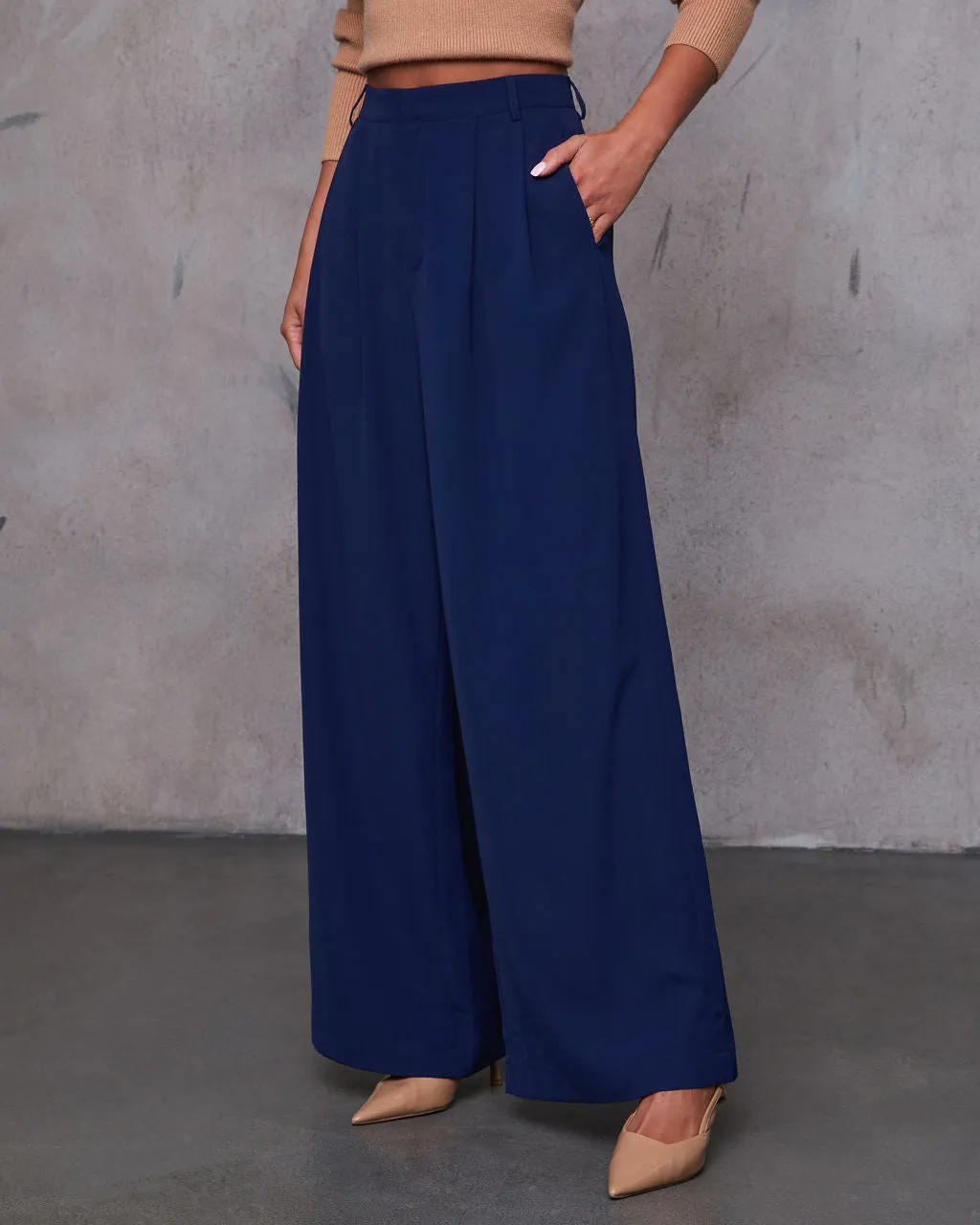 Madrigal Pocketed Wide Leg Pants