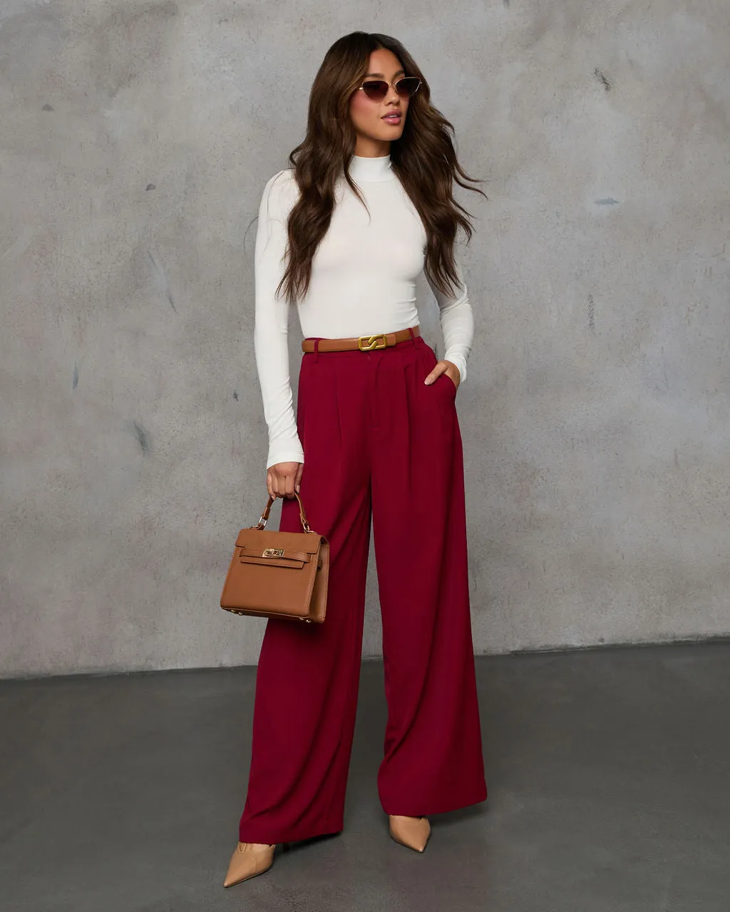 Madrigal Pocketed Wide Leg Pants