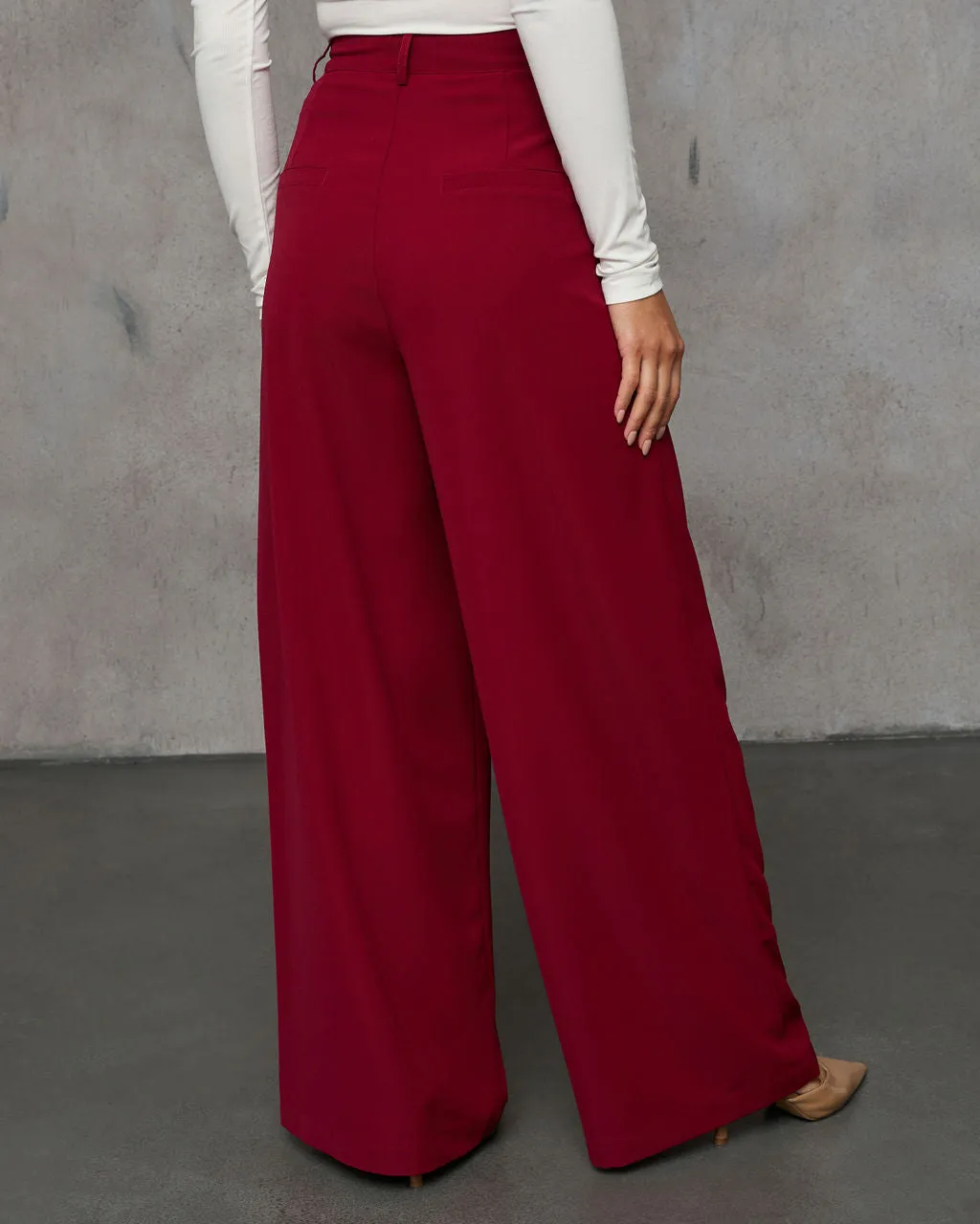 Madrigal Pocketed Wide Leg Pants