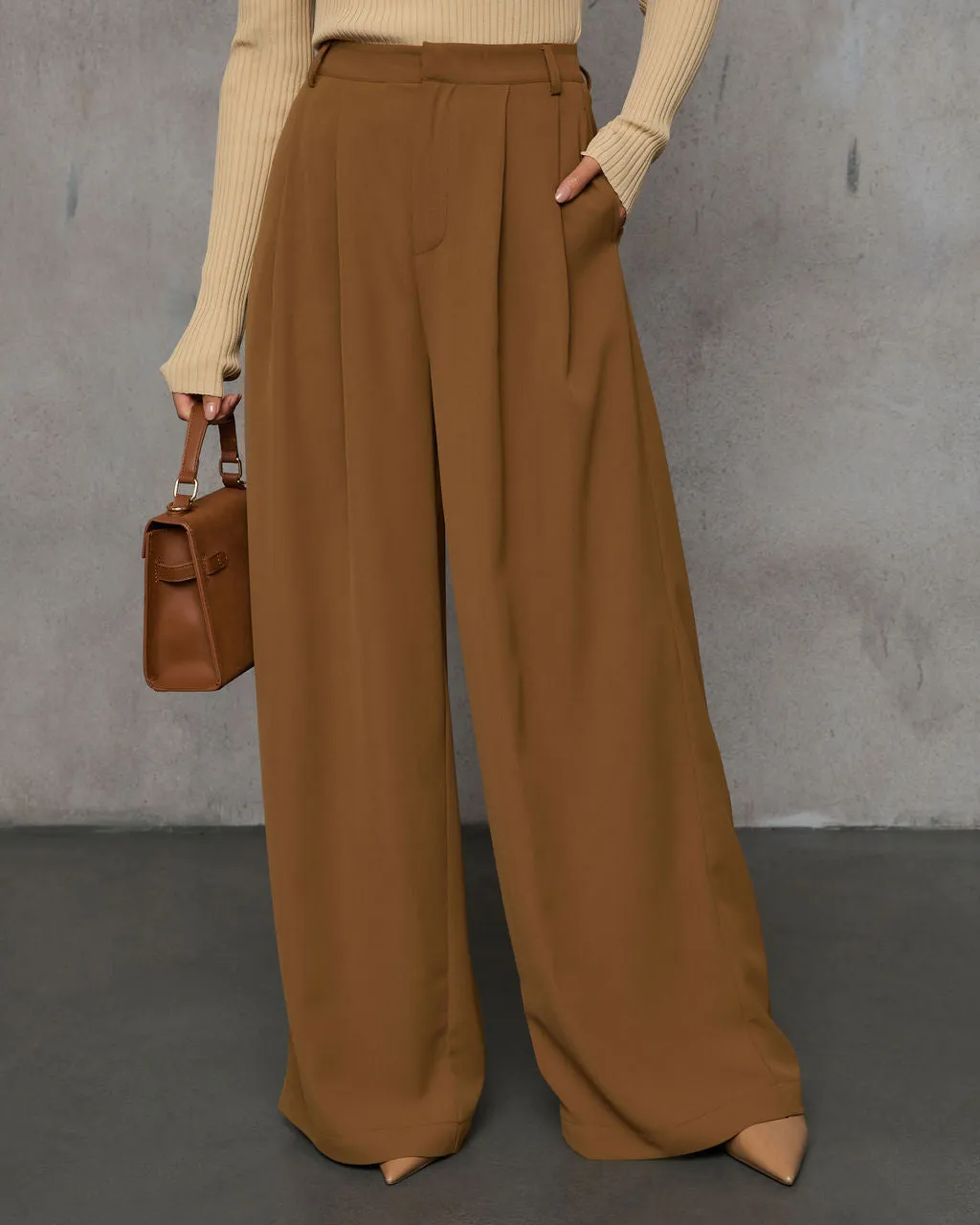 Madrigal Pocketed Wide Leg Pants