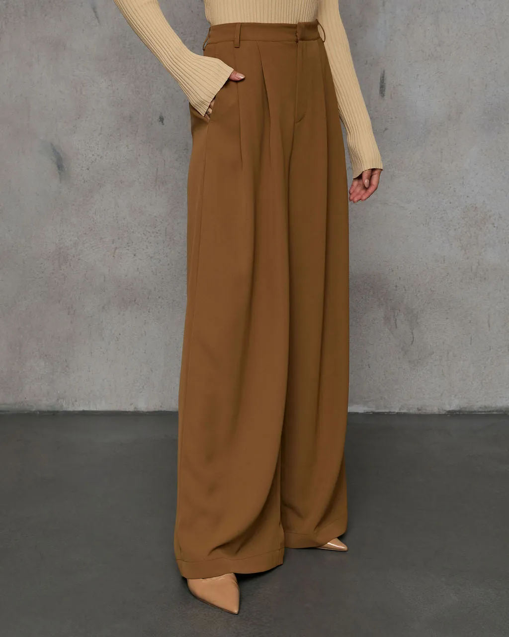 Madrigal Pocketed Wide Leg Pants