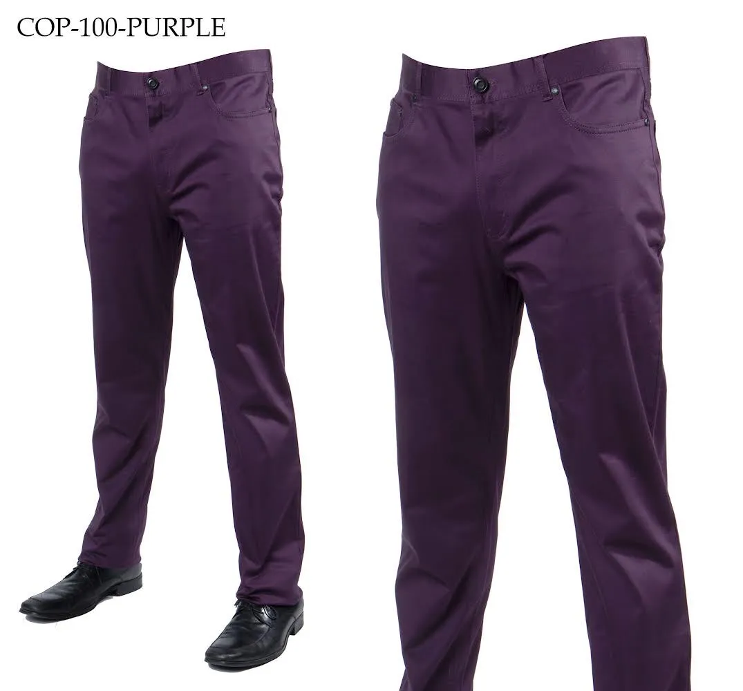 Men's purple jeans Prestige original classic fit jeans