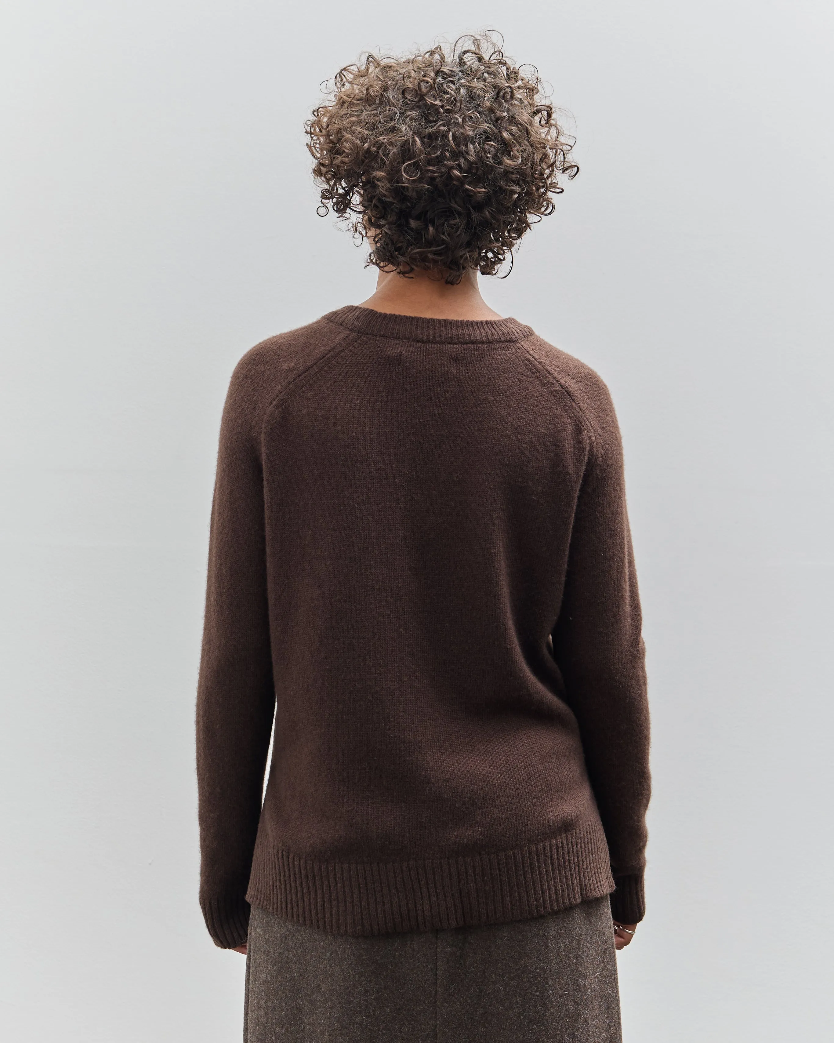 Mijeong Park Cashmere Blend Crewneck, Brown