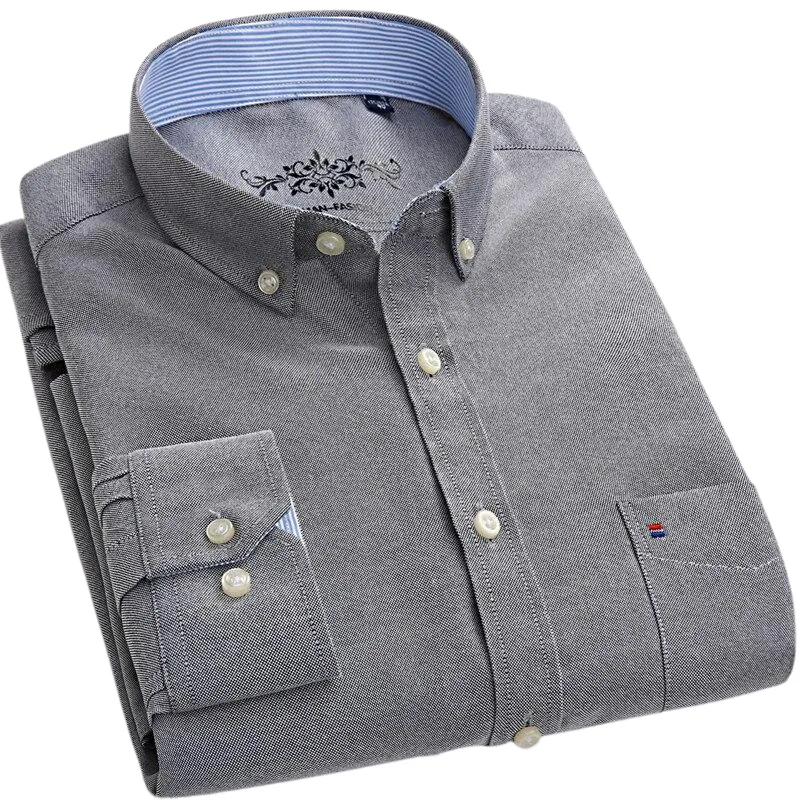 Pologize™ Solid Regular Fit Button-Down Shirt